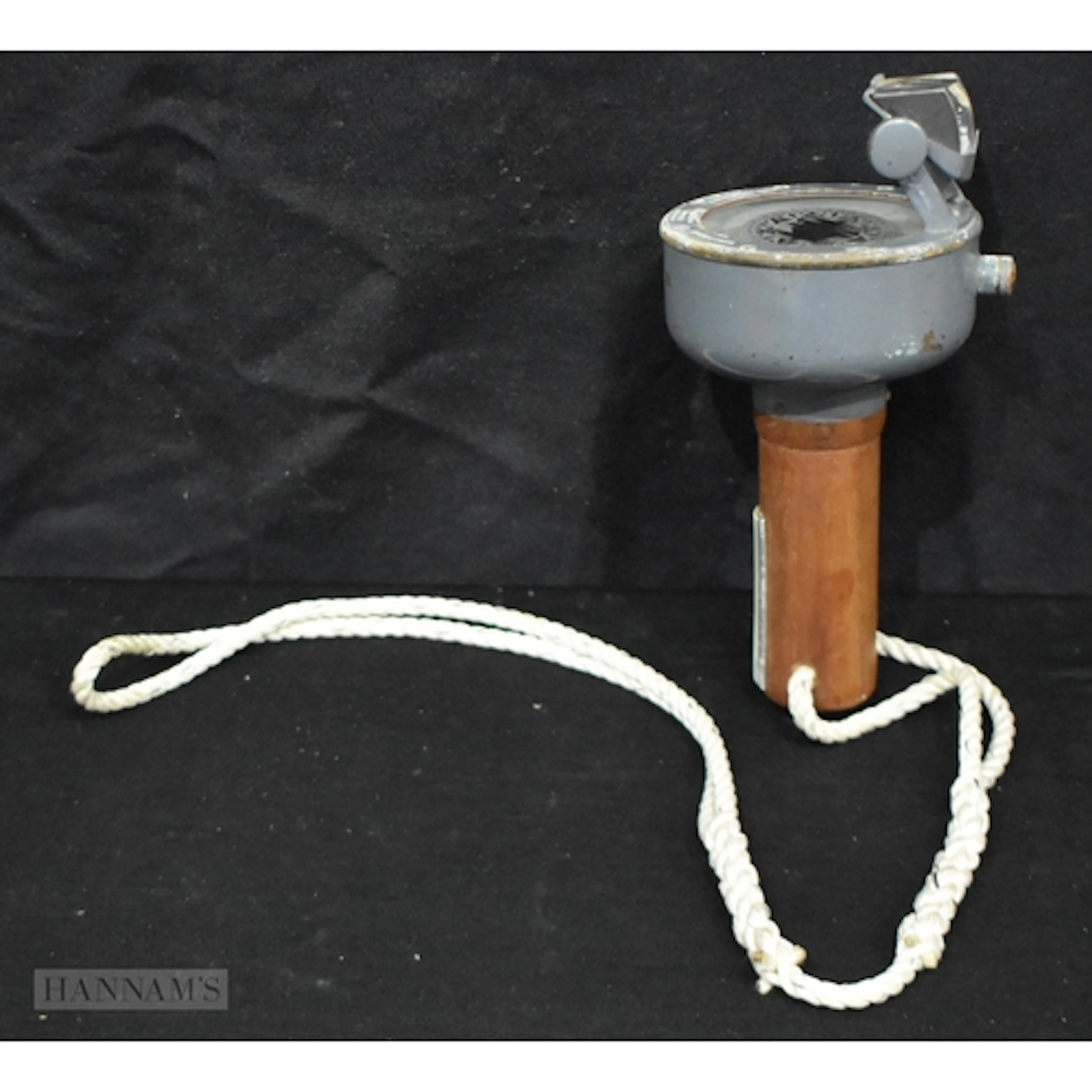 A vintage Henry Browne, son limited, handheld compass. 22cm