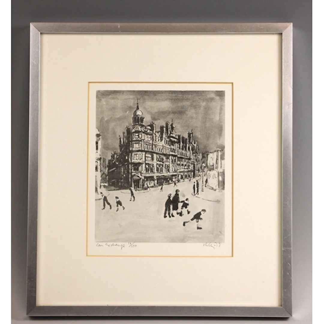 Harold Riley (British, 1934-2023), 'Corn Exchange', Limi...