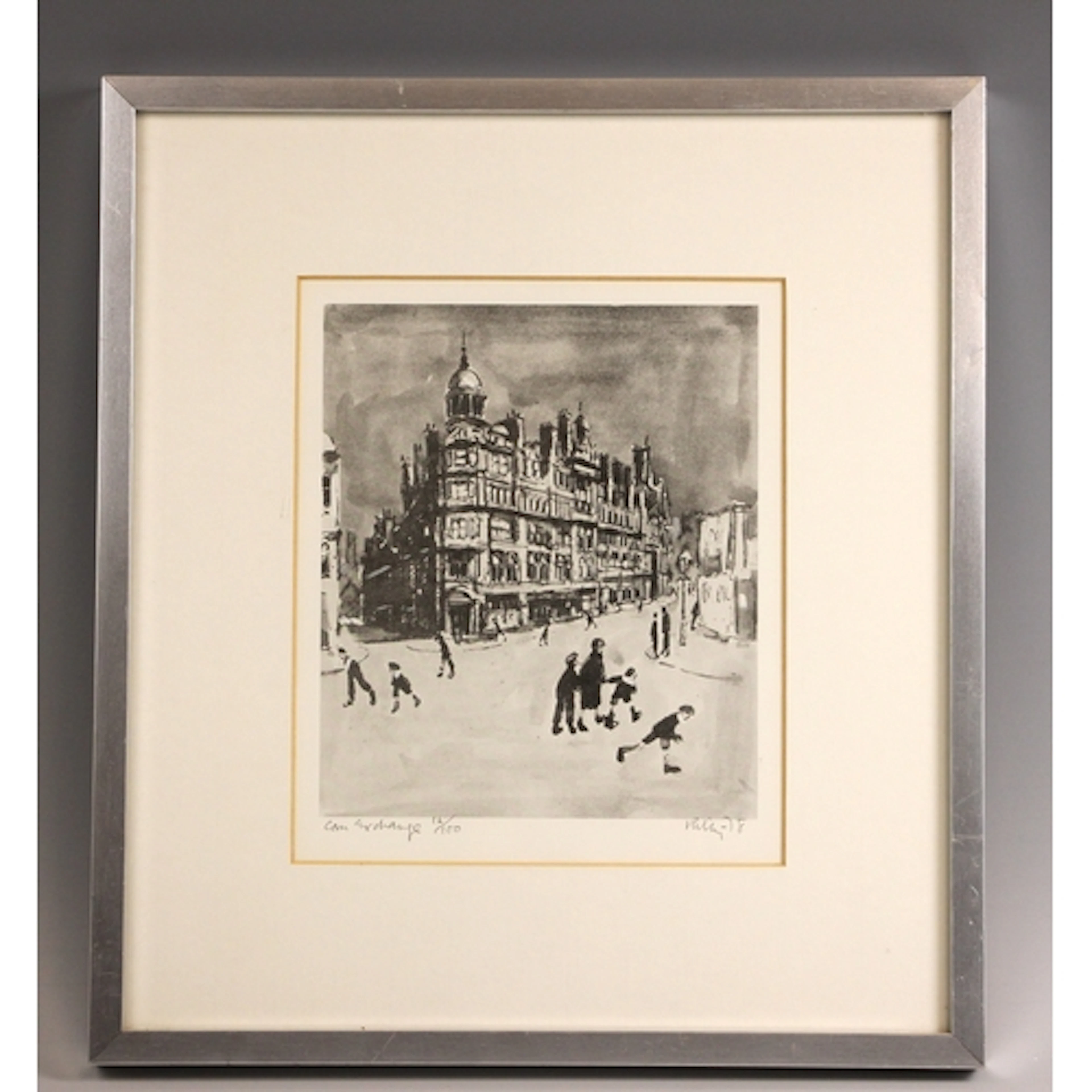 Harold Riley (British, 1934-2023), 'Corn Exchange', Limi...