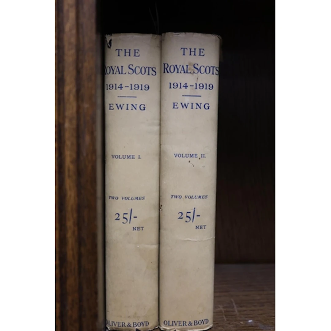 The Royal Scots 1914-1919 two volume set.