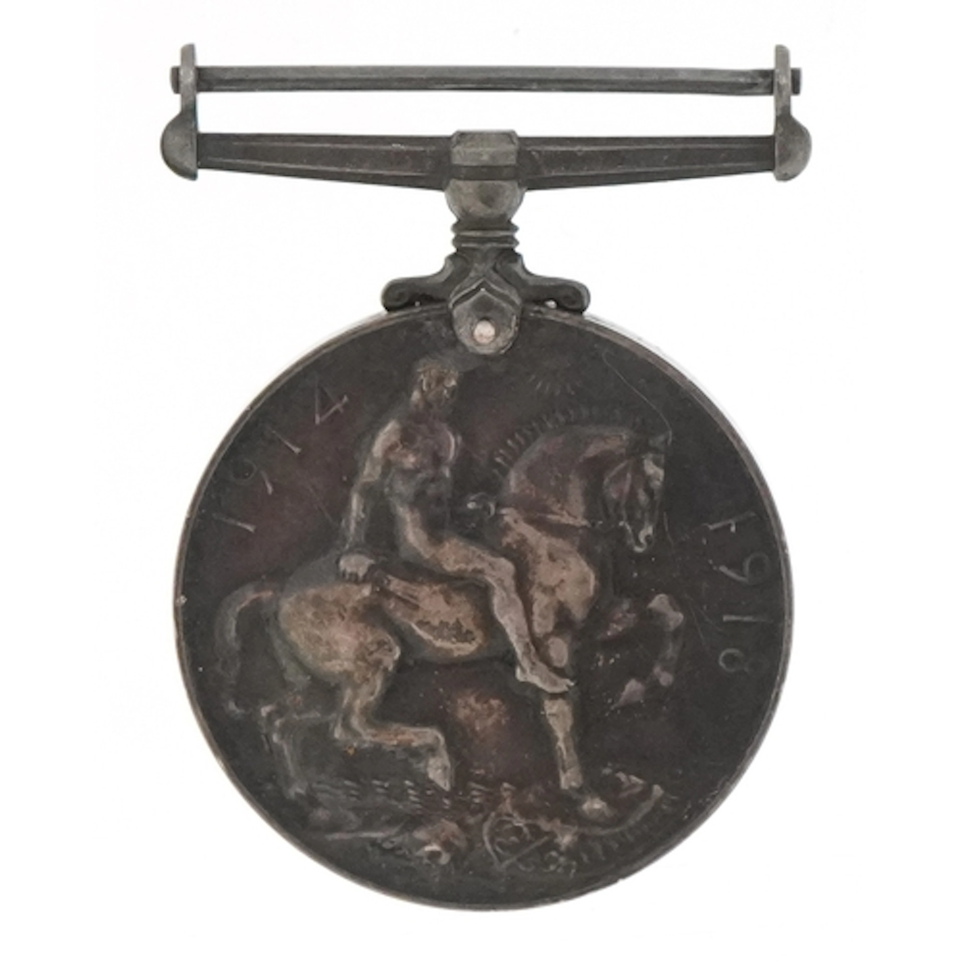British military World War I War medal awarded to 82424 PTE....