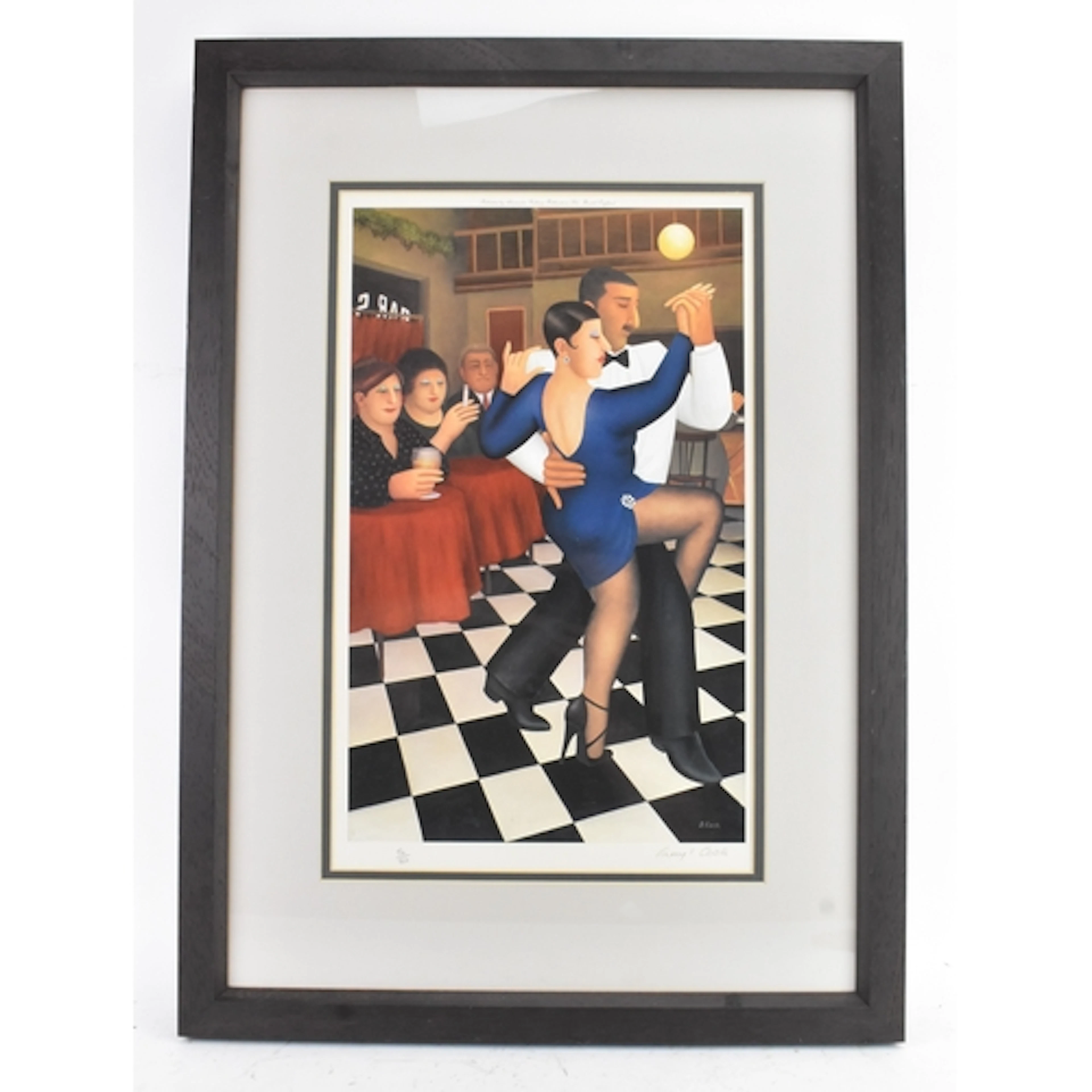 Beryl Cook (1926-2008) 'Tango In Bar Sur' signed limited edi...
