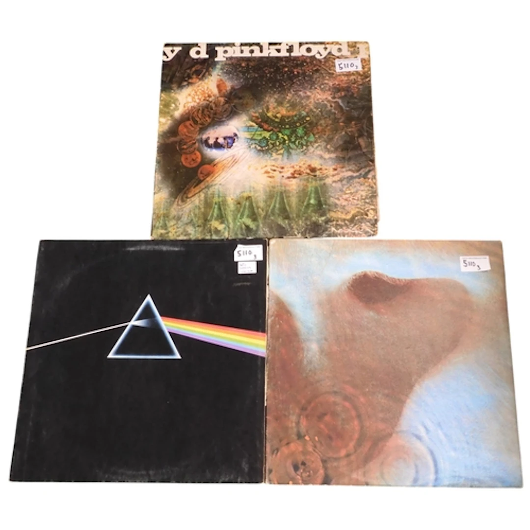PINK FLOYD - 'Meddle' 1st UK Pressing (A-1U / B-1U) 'Dark Si...