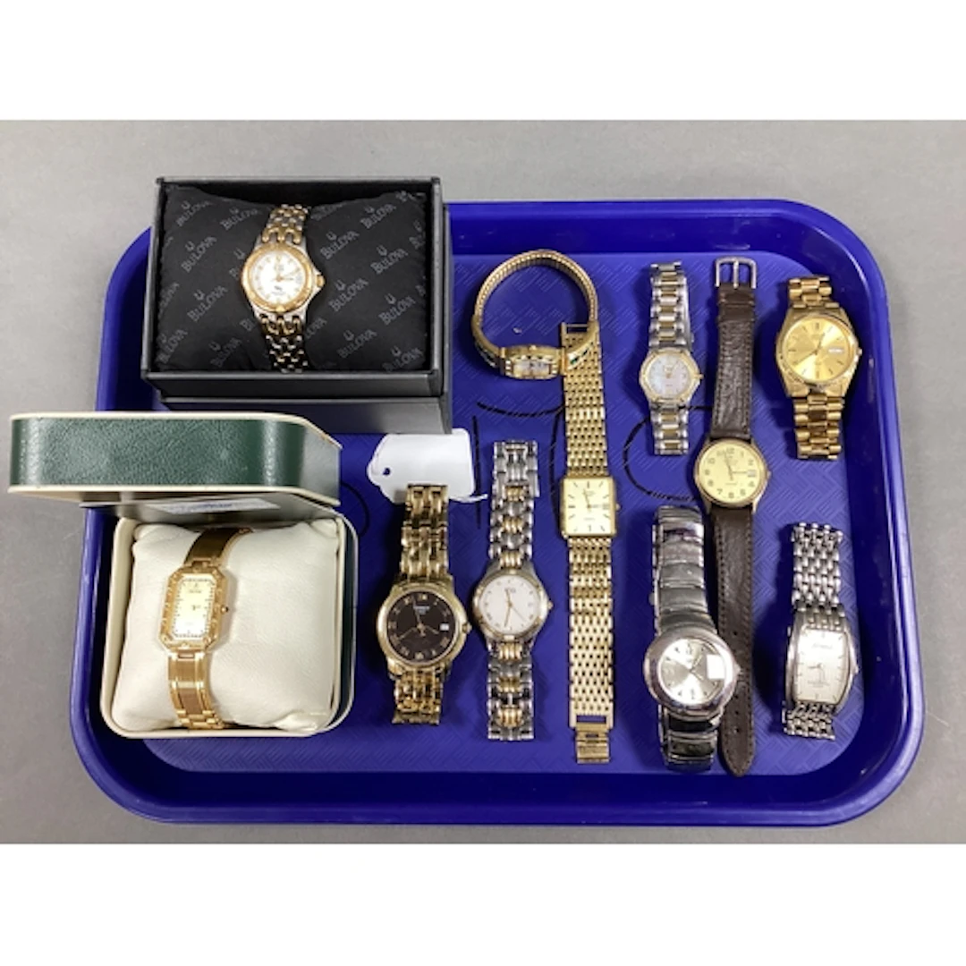 A Collection of Assorted Ladies and Gent's Wristwatches, inc...