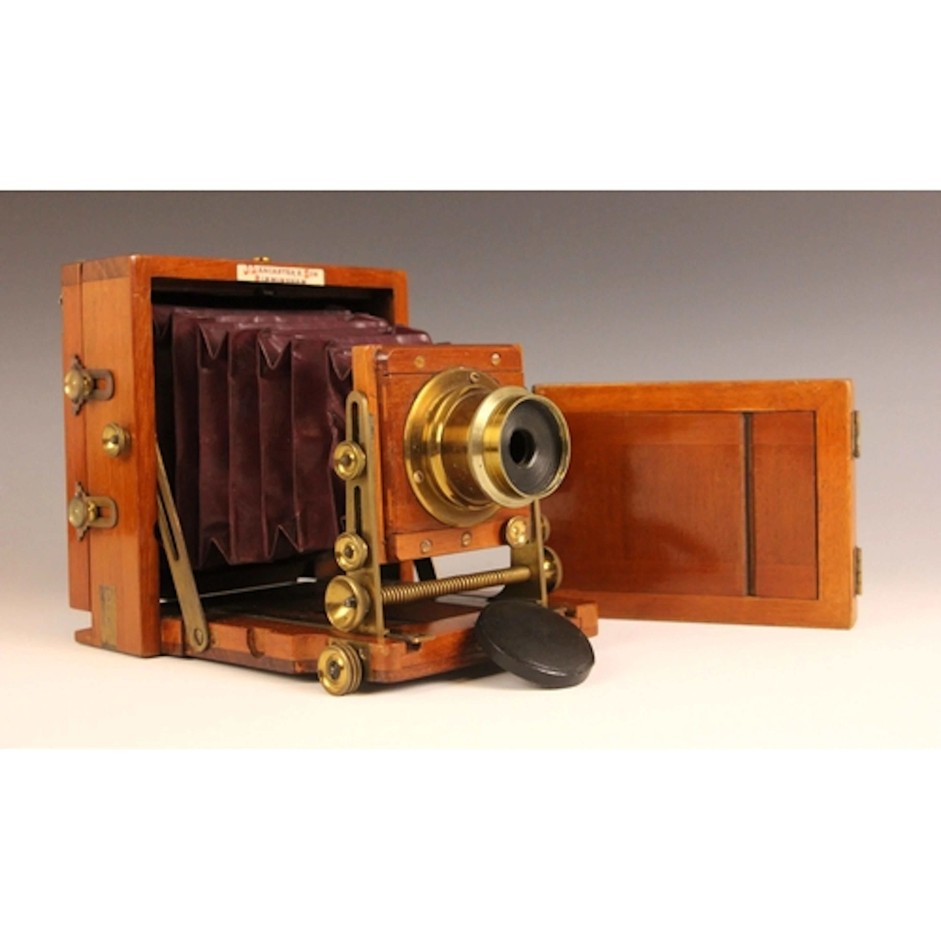A J. Lancaster & Son 'The 1896 Patent Instantograph' quarter...