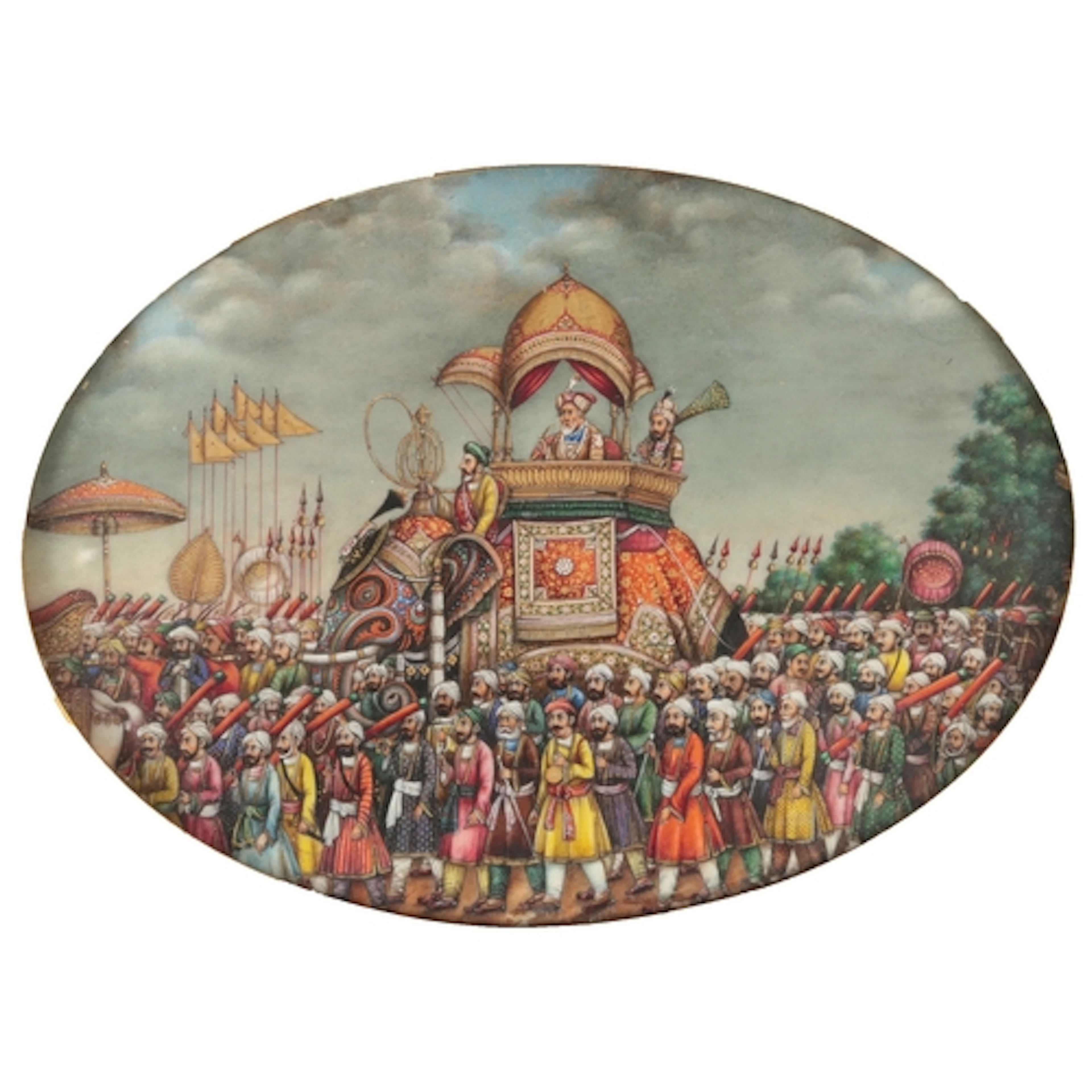 Indian Company School (late 19th century) A multi portrait ...