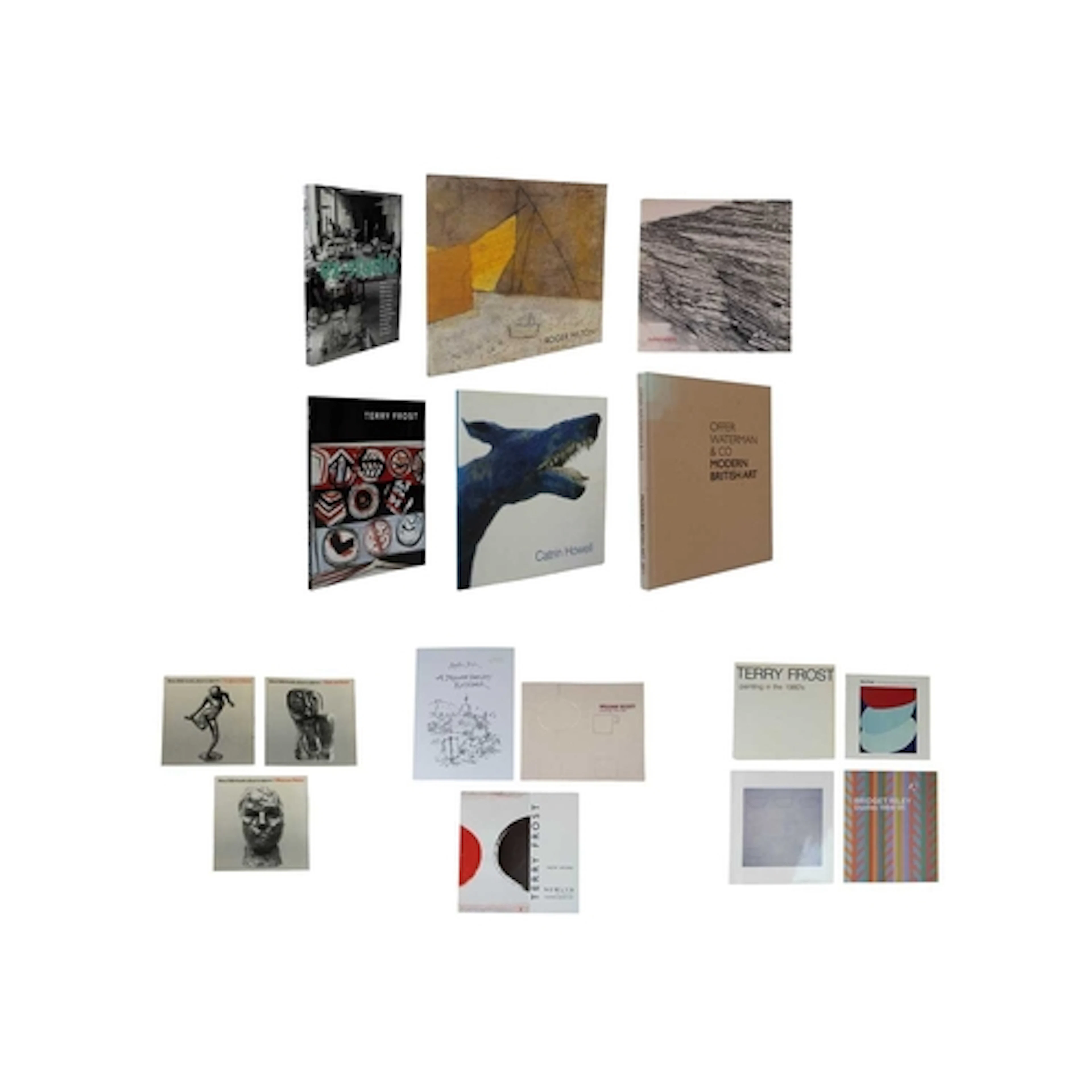 (Art catalogues) Sixteen works Includes three 'Terry Frost P...