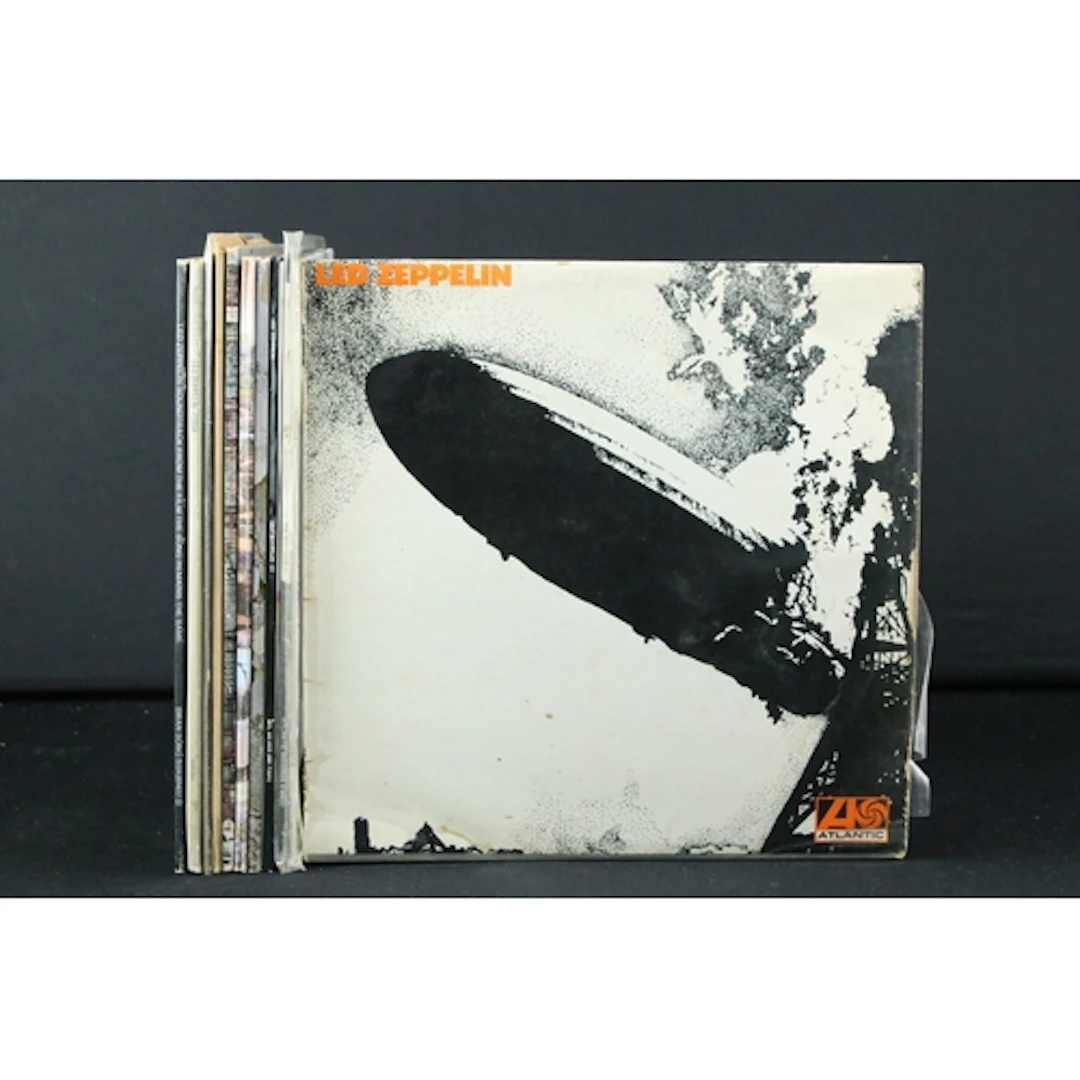 Vinyl - 11 Led Zeppelin LPs to include self titled x 2 (1 or...