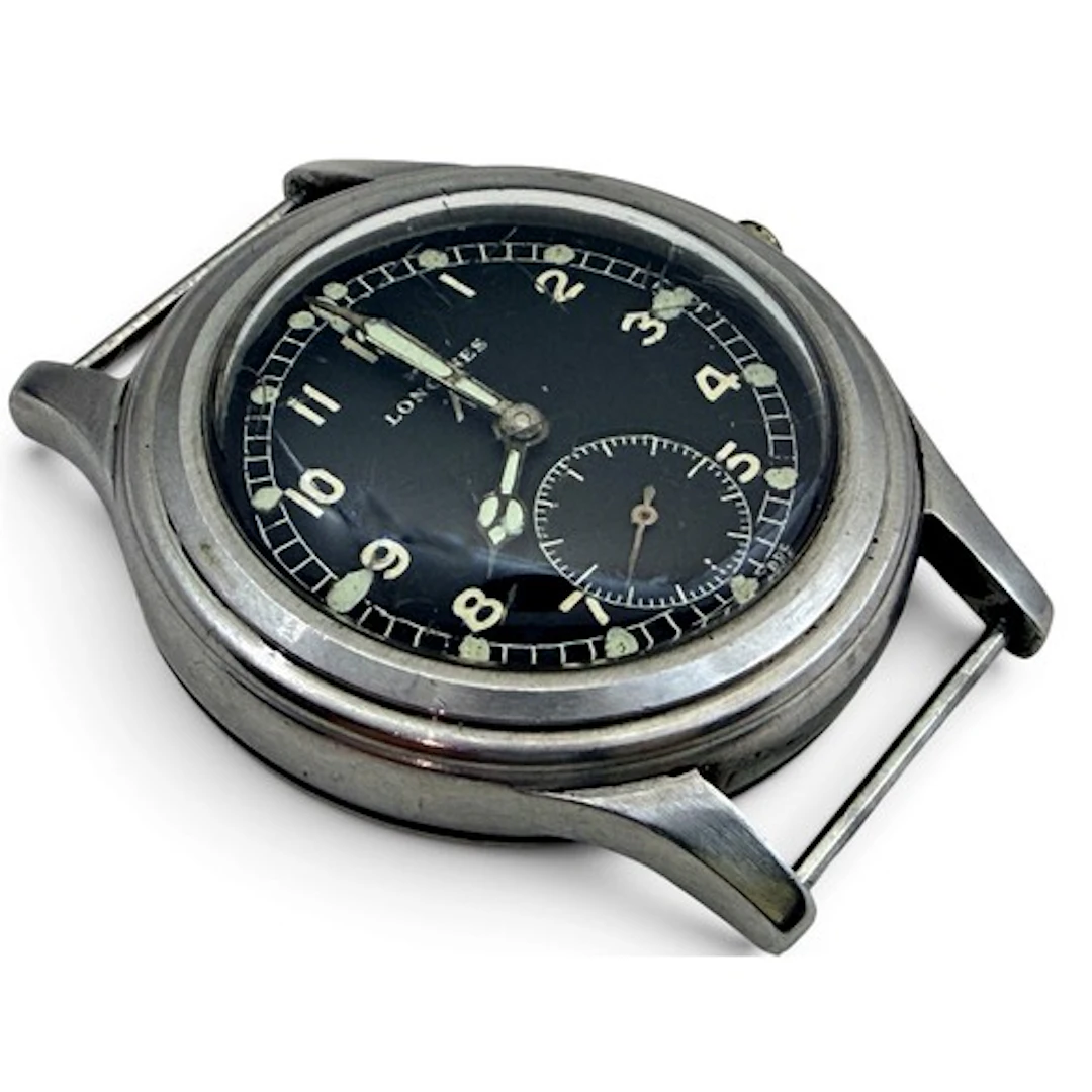 Longines. A gentleman’s vintage W.W.W. ‘Dirty Dozen’ British...