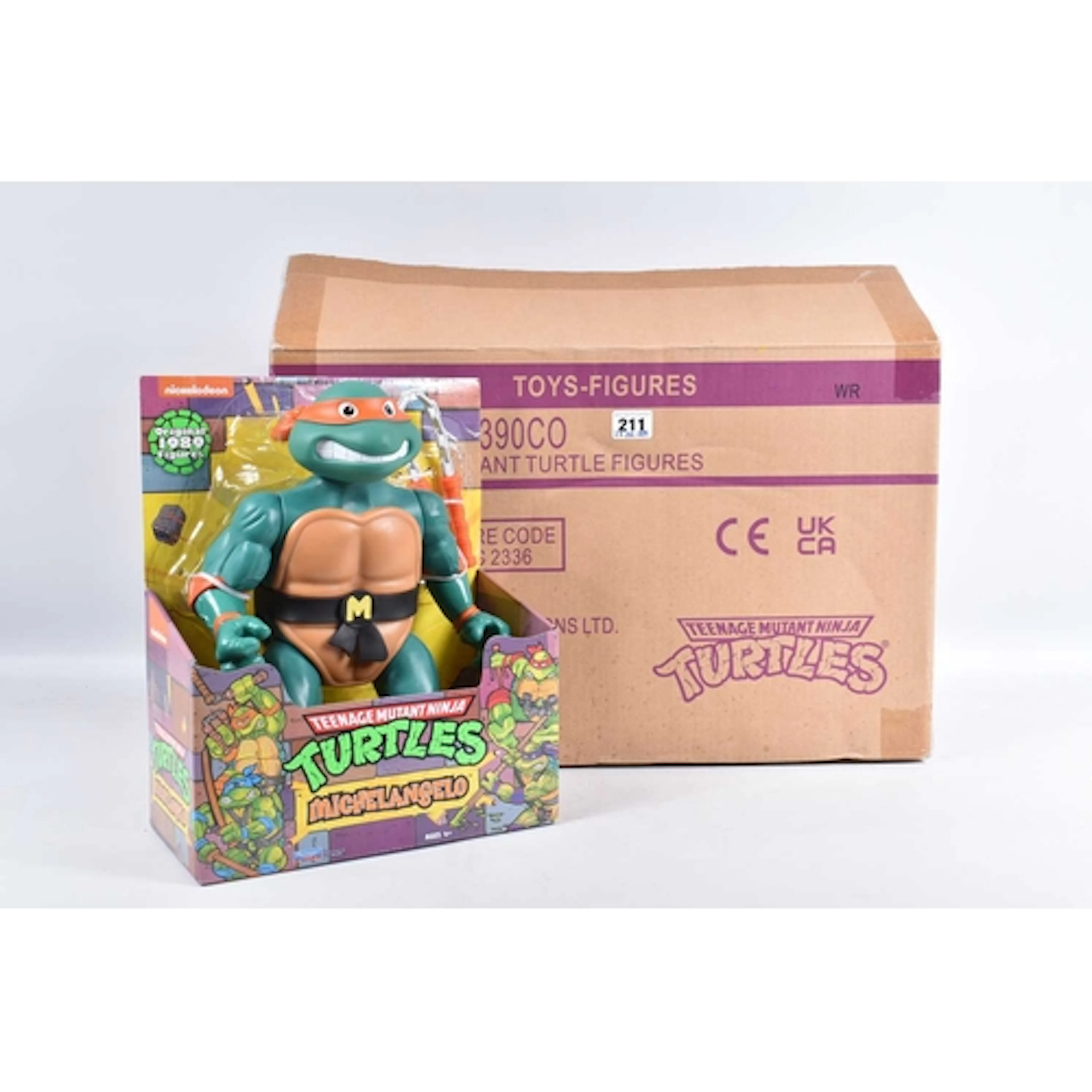 FOUR LARGE BOXED PLAYMATES NICKELODEON TEENAGE MUTANT NINJA ...