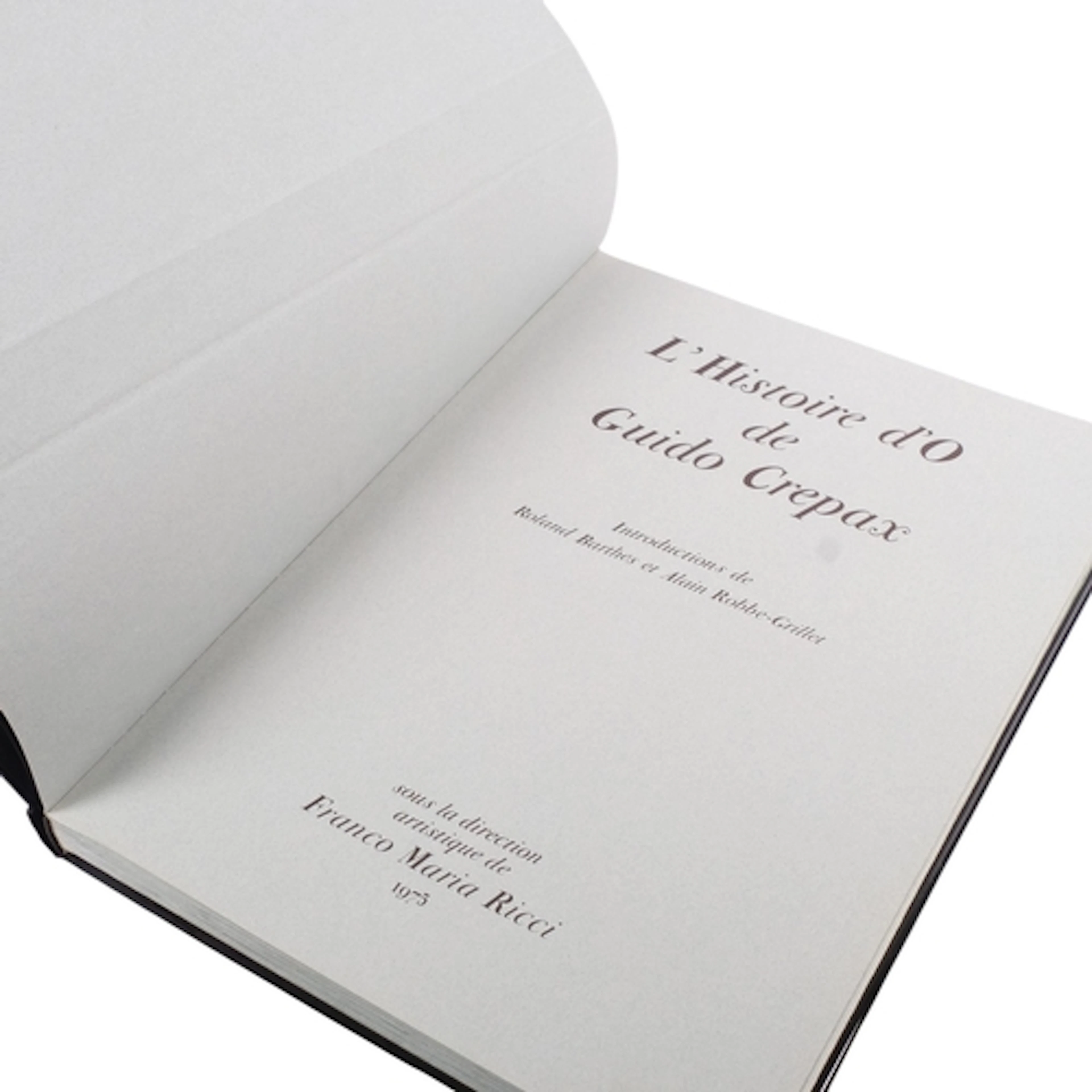 A large format French language version of The Story Of O (L'...