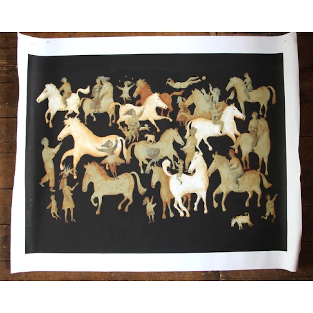 Harry Bilson (Icelandic, contemporary), 'Horse Play', Li...