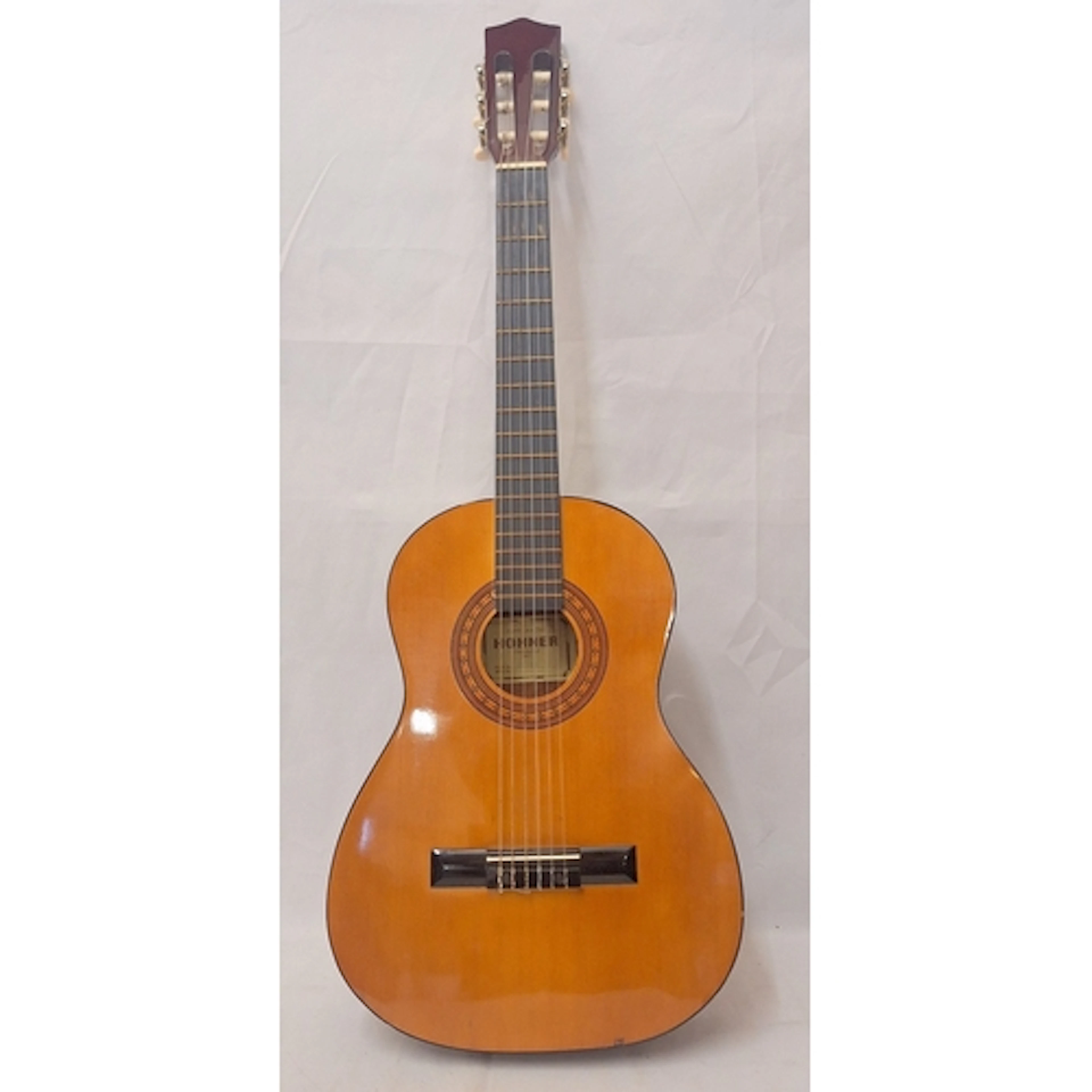 Hohner 6 String Acoustic Guitar model HG-03, in case, back t...