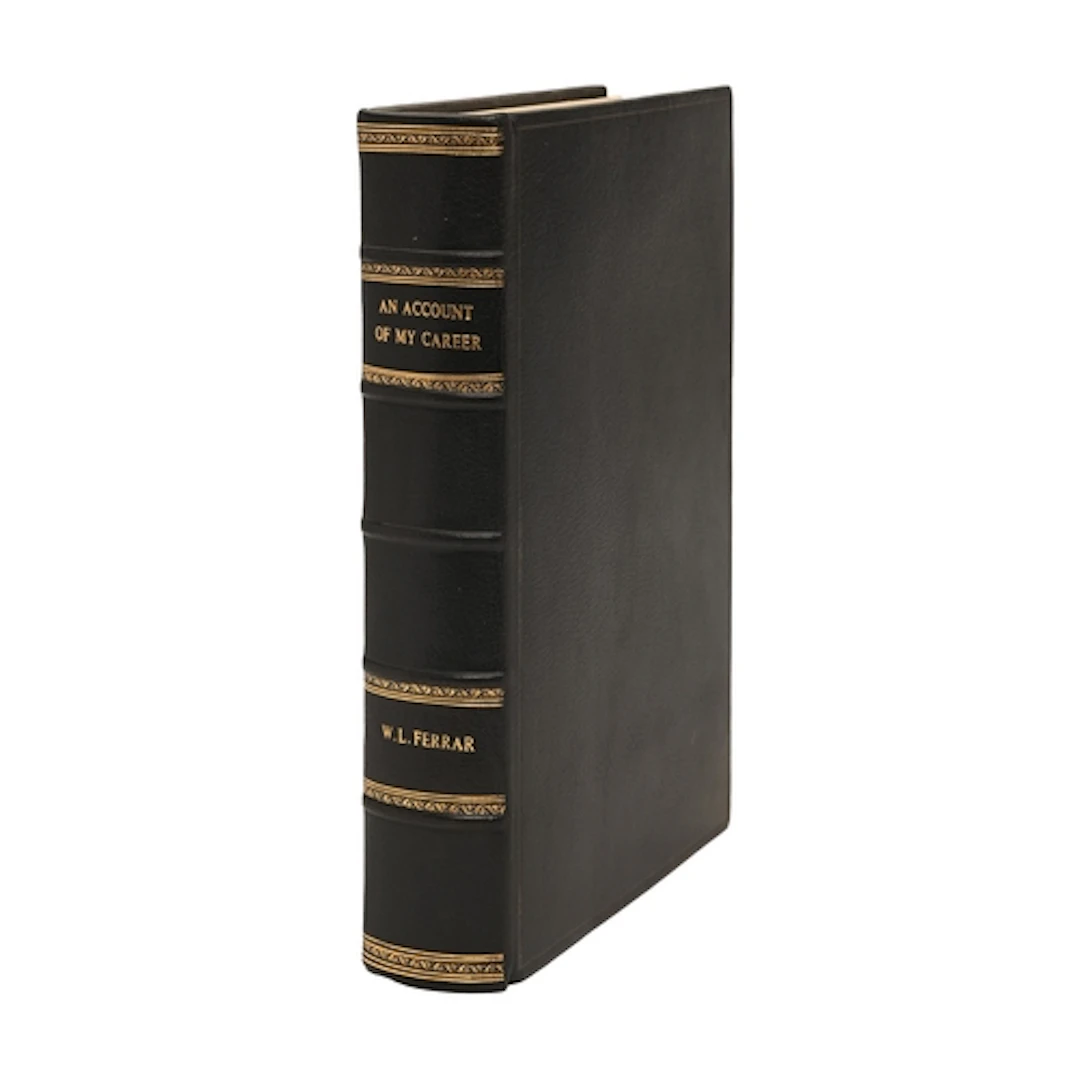 Oxford, Mathematics. Dr William 'Bill' Leonard Ferrar, FRSE ...