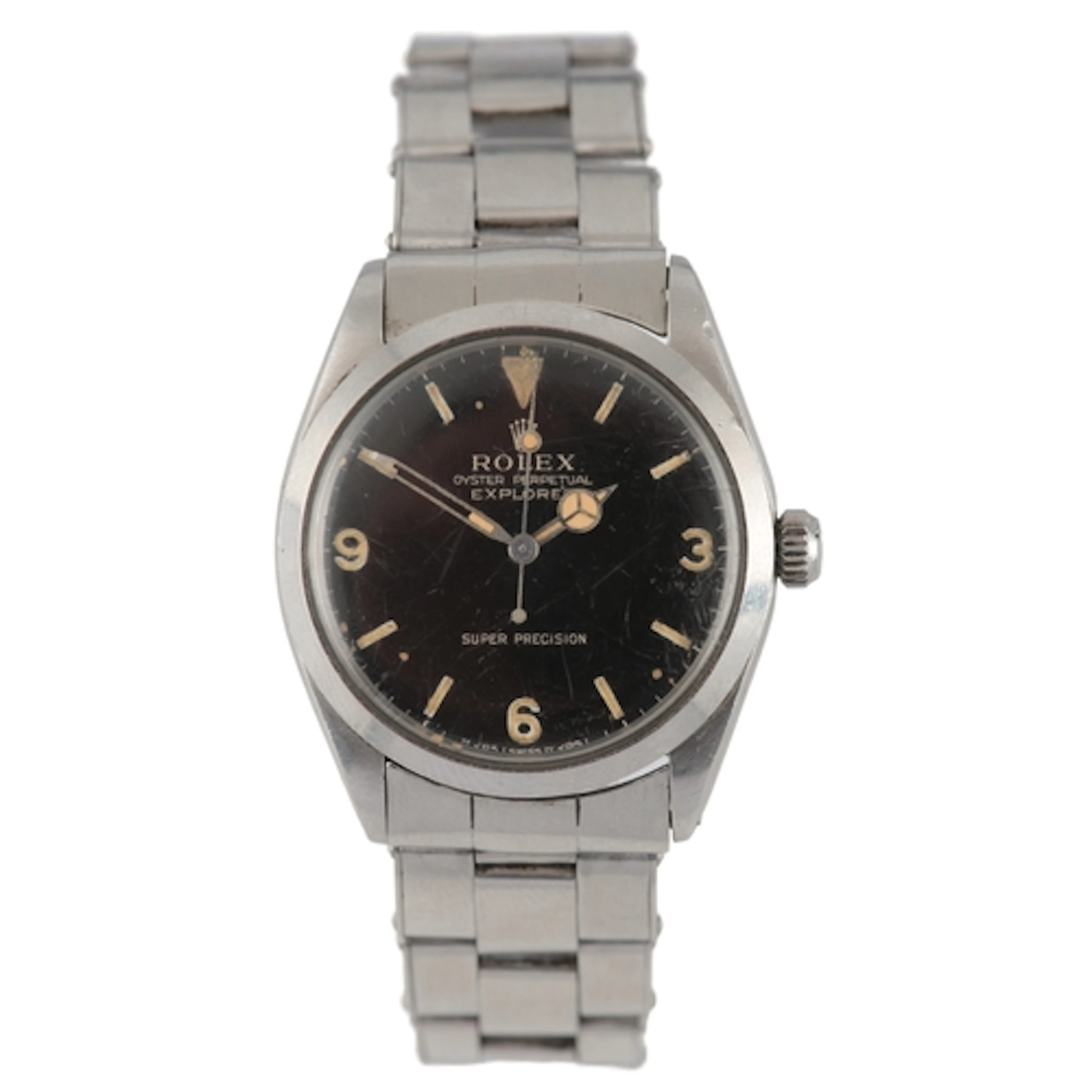 A gentleman's 1966 stainless steel Rolex Oyster Perpetual Ex...