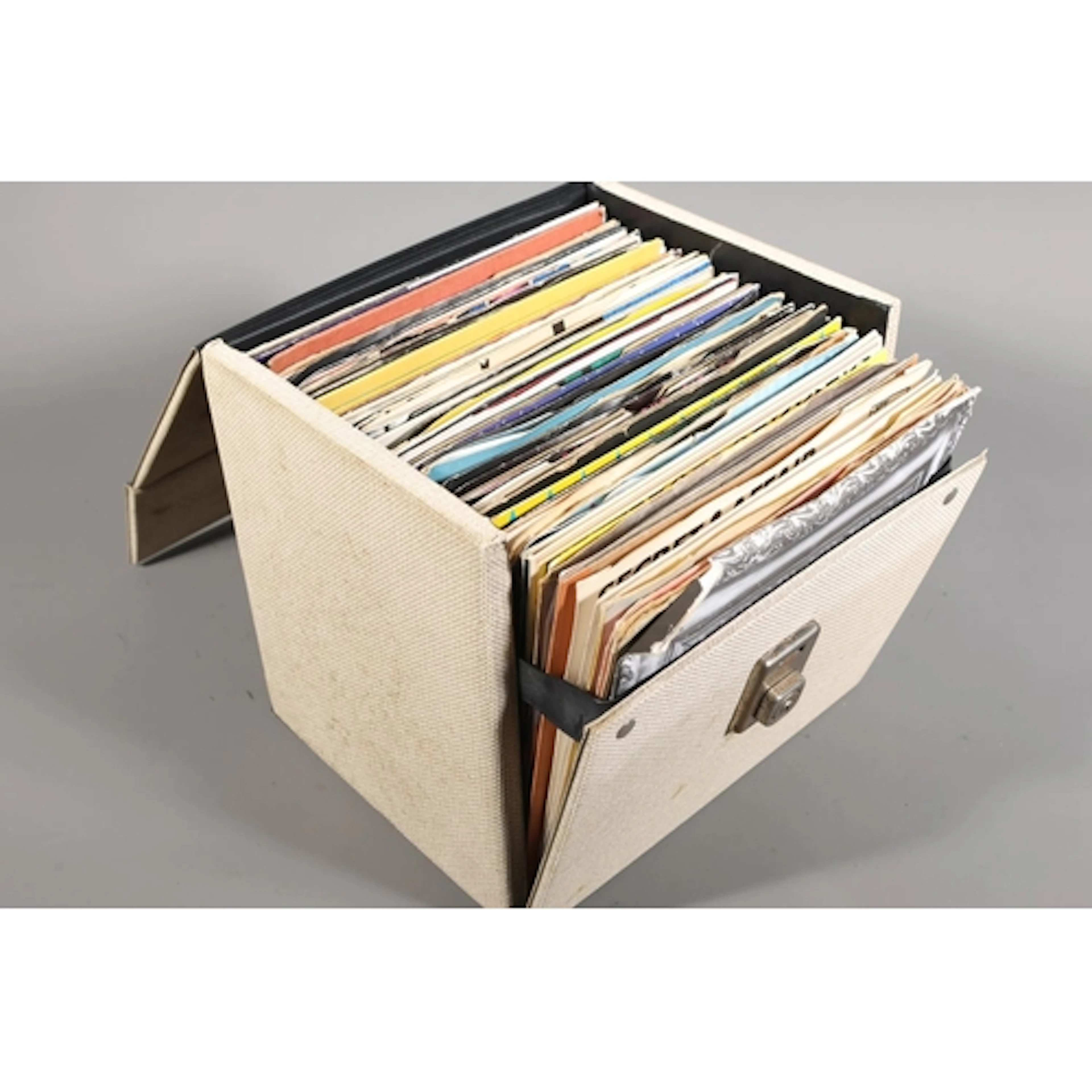 Music single case containing 7'' singles to include Sex Pist...