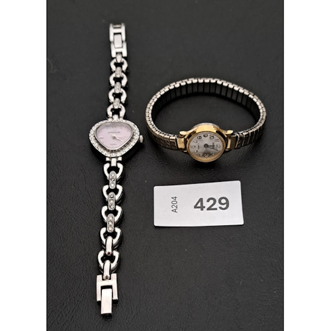 TWO LADIES WRISTWATCHES comprising a vintge manual wind Seko...