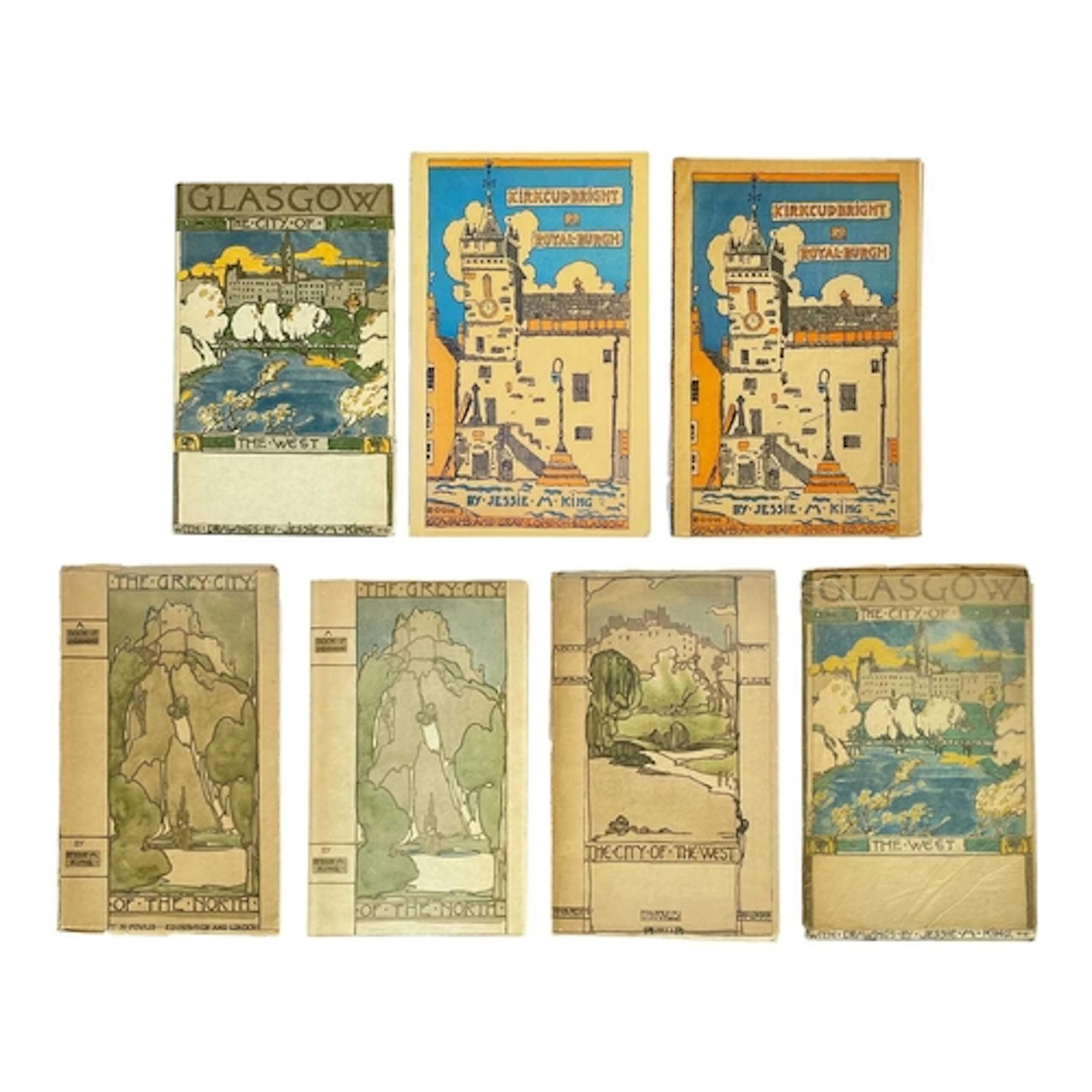 (Important Ephemera) Jessie M. King The City of Glasgow Firs...