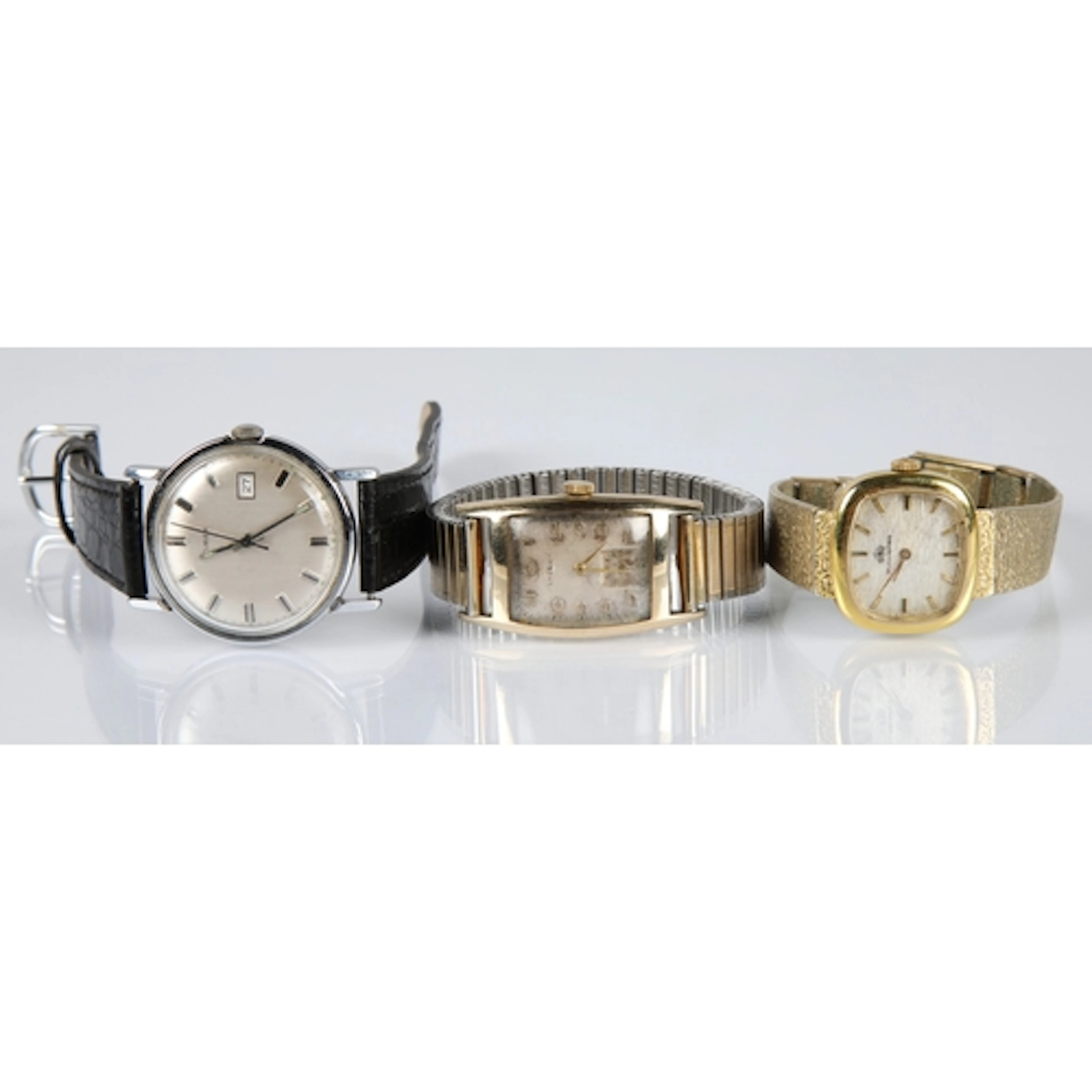 Bucherer ladies wrist watch Lyceu watch and Timex wrist watc...