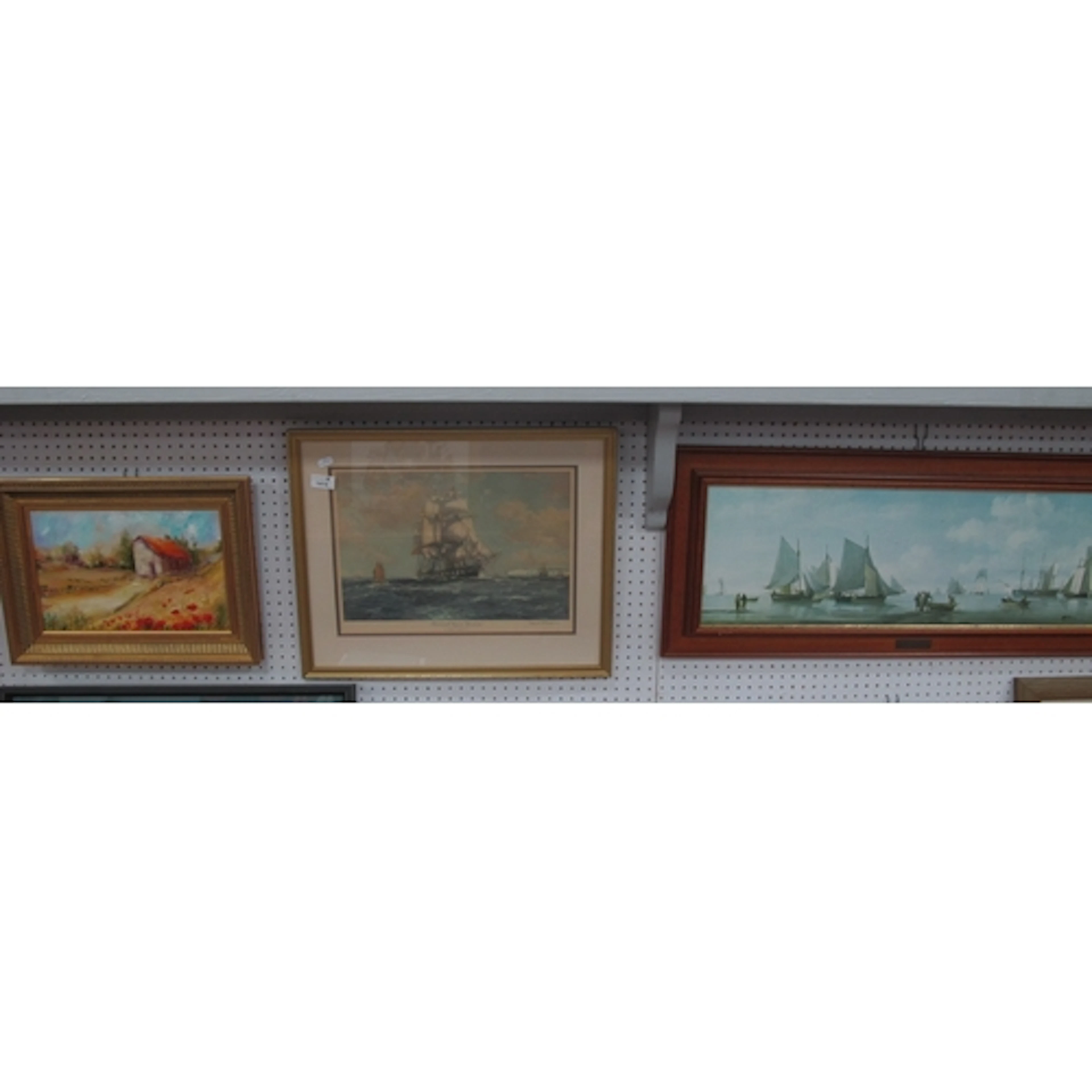Frank Henry Mason, Blackwall Frigate, Blenheim, colour print...