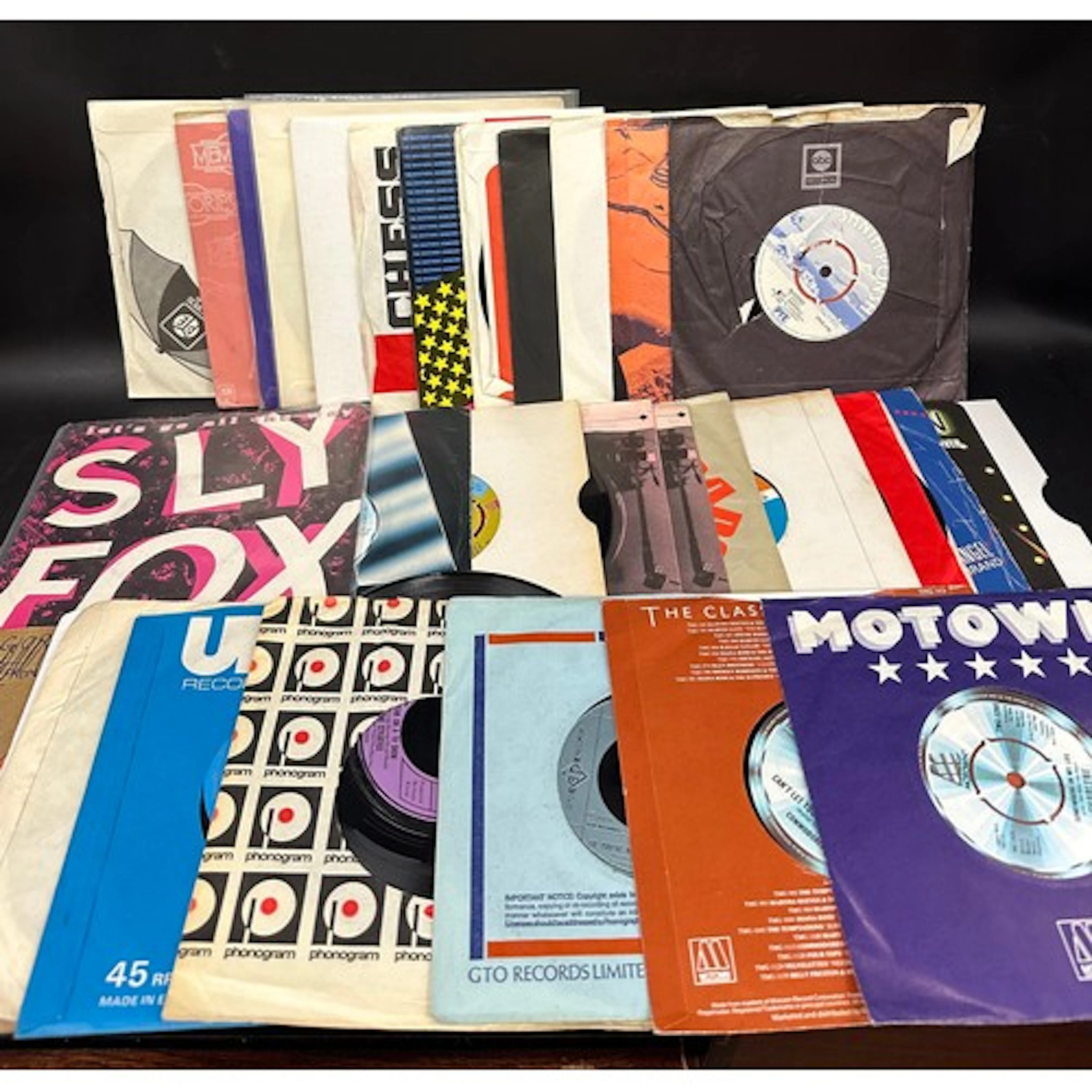 Over 100 soul related 45rpm singles, Tamla, Reggae, Disco, N...