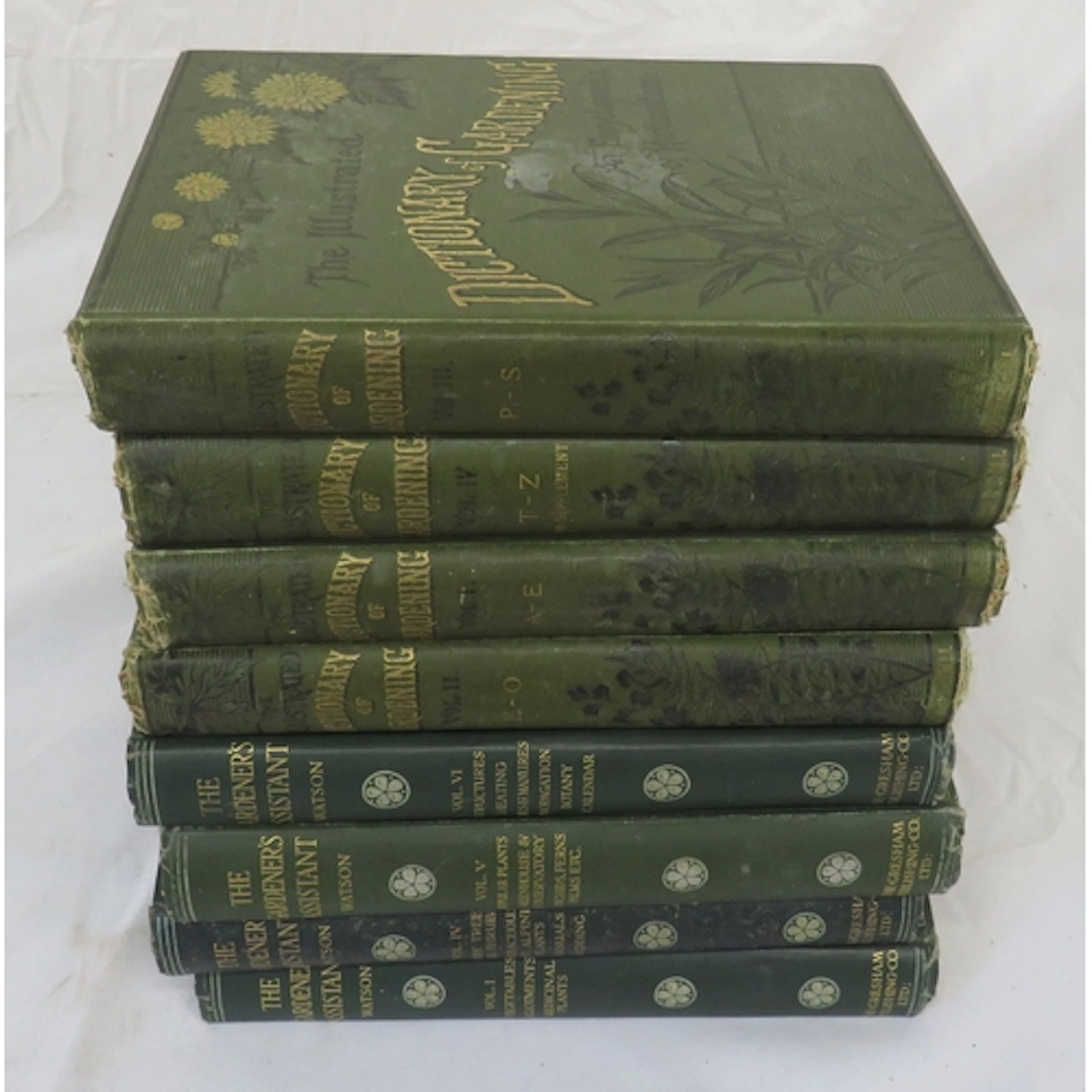Books: Vols. I, II, III & IV The Illustrated Dictionary of G...