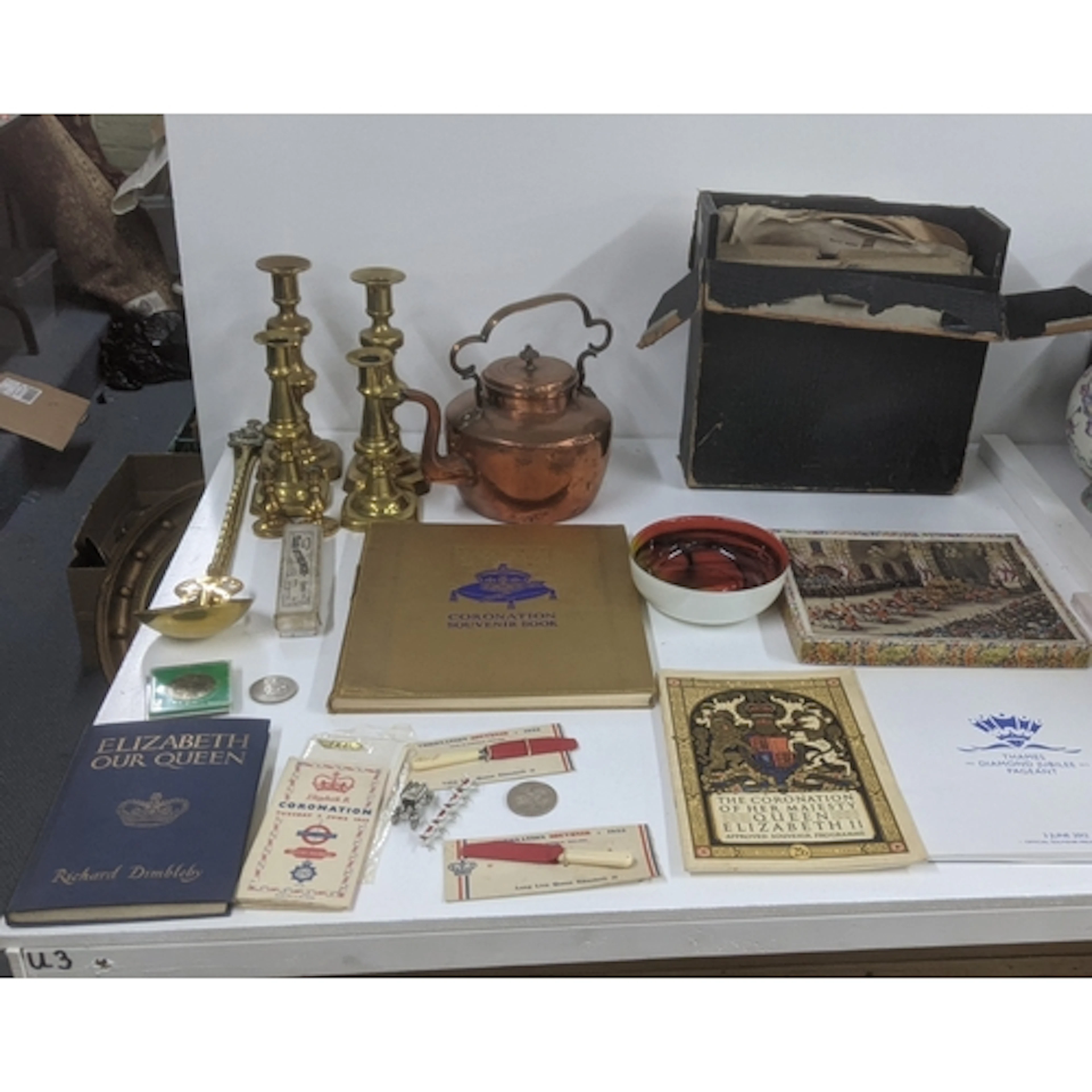 Collectables to include a 1953 coronation public transport g...