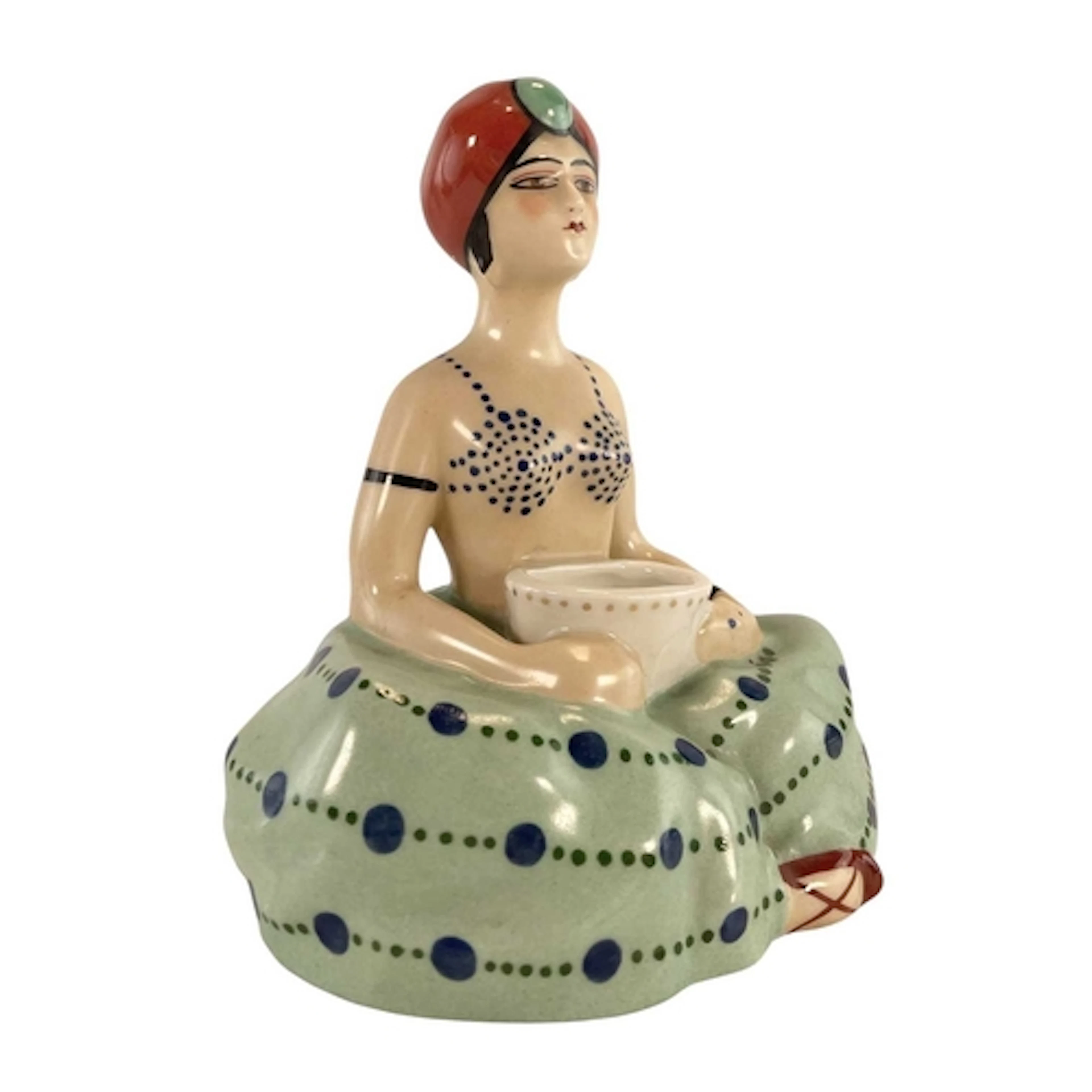 Henri Delcourt, Boulogne Sur Mer Porcelain - an Art Deco ear...