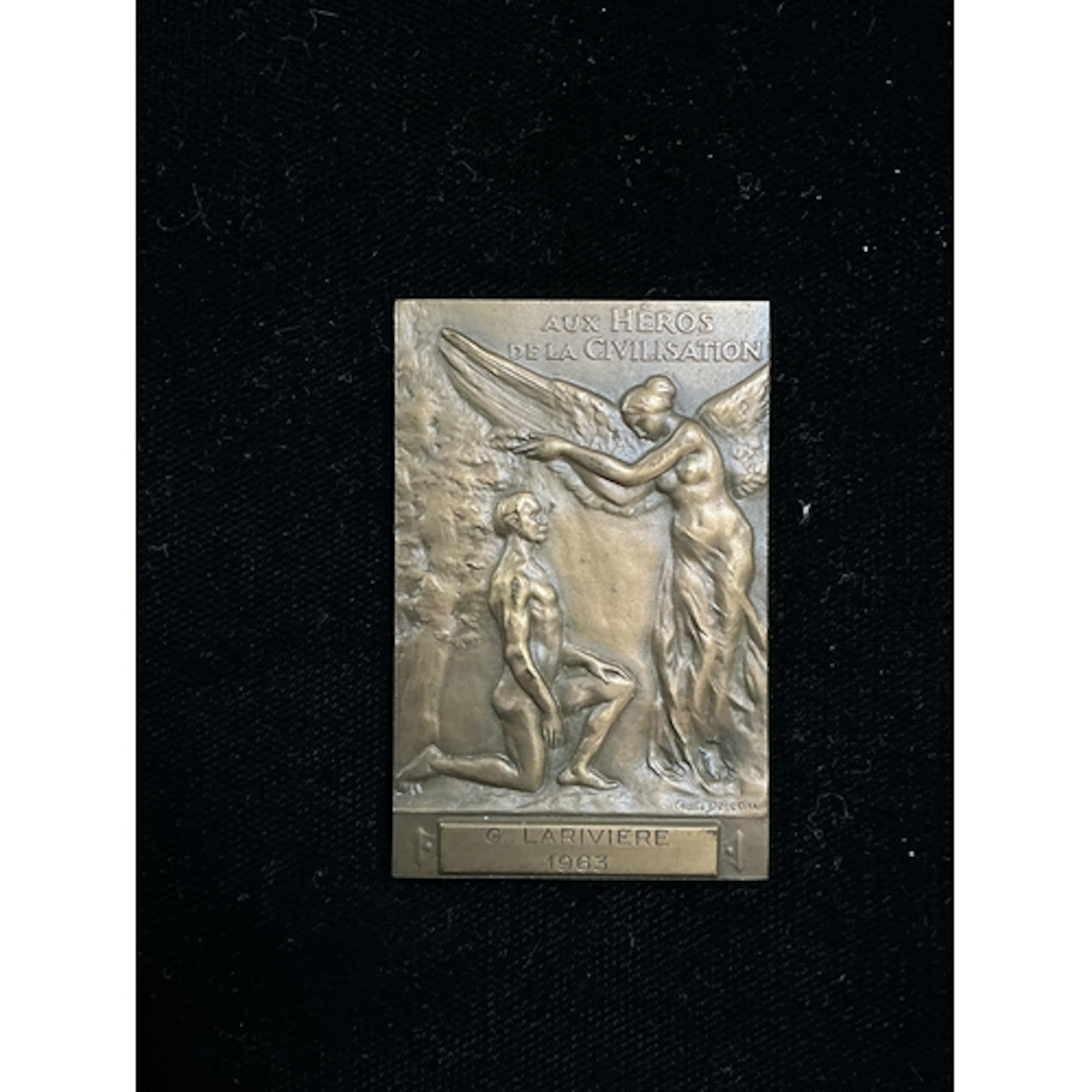 France medals, a scarce Carnegie Foundation, 1909, bronze Li...