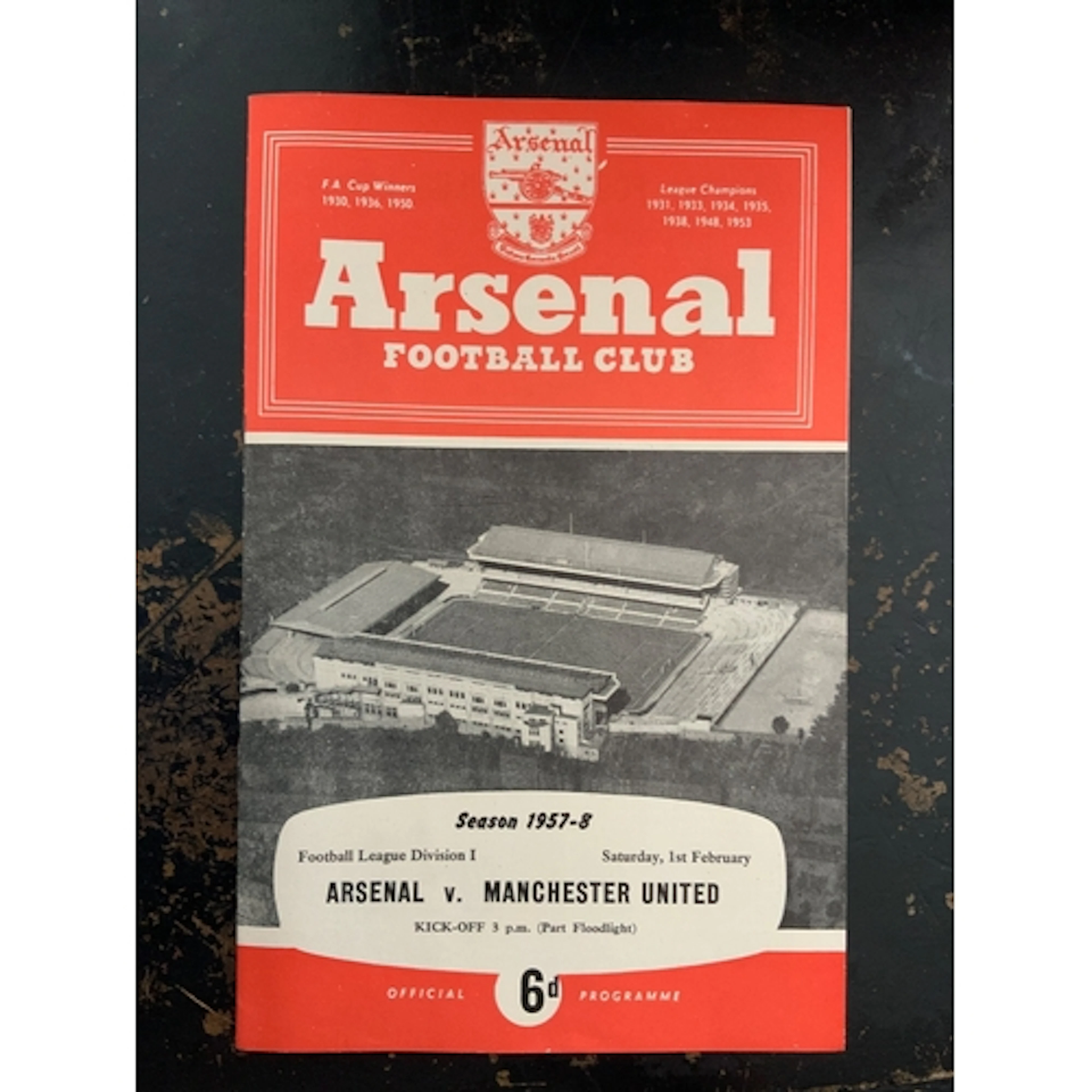 Arsenal Home Football Programmes: From 1950 to 1979 with a l...