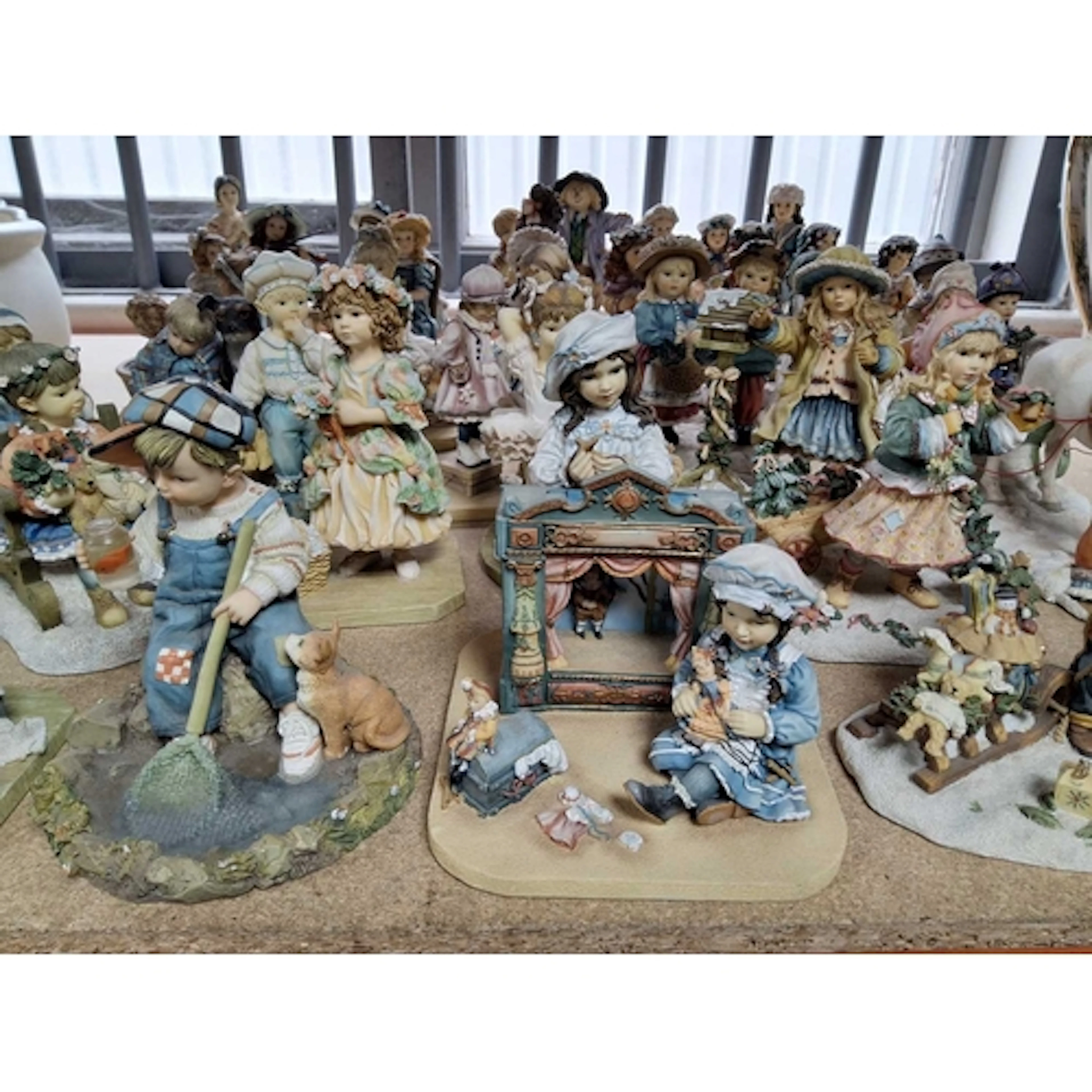 A QUANTITY OF LEONARDO COLLECTION CHRISTINE HAWORTH FIGURES,...