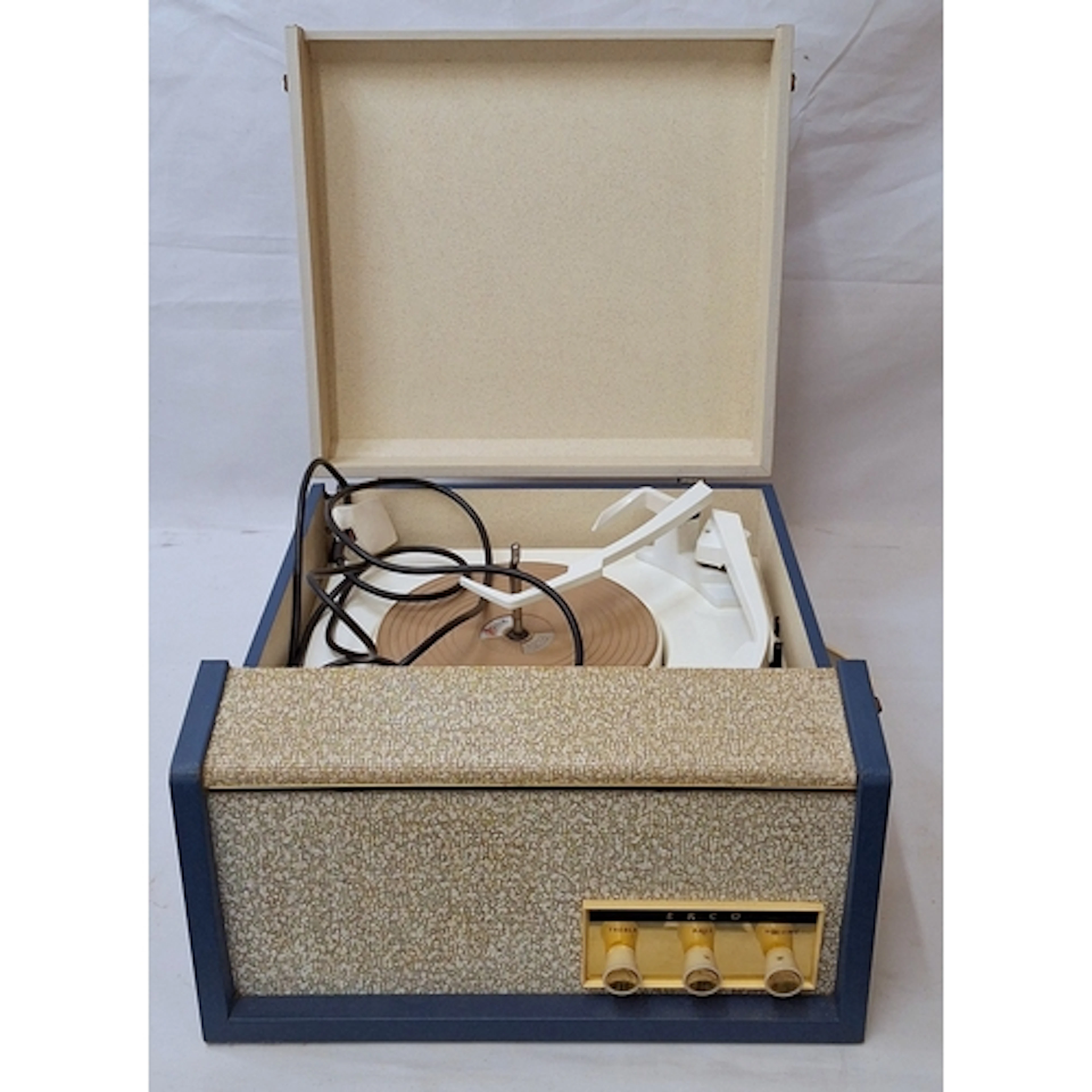 Vintage Ekco Portable Record Player with Garrard Deck, duck ...