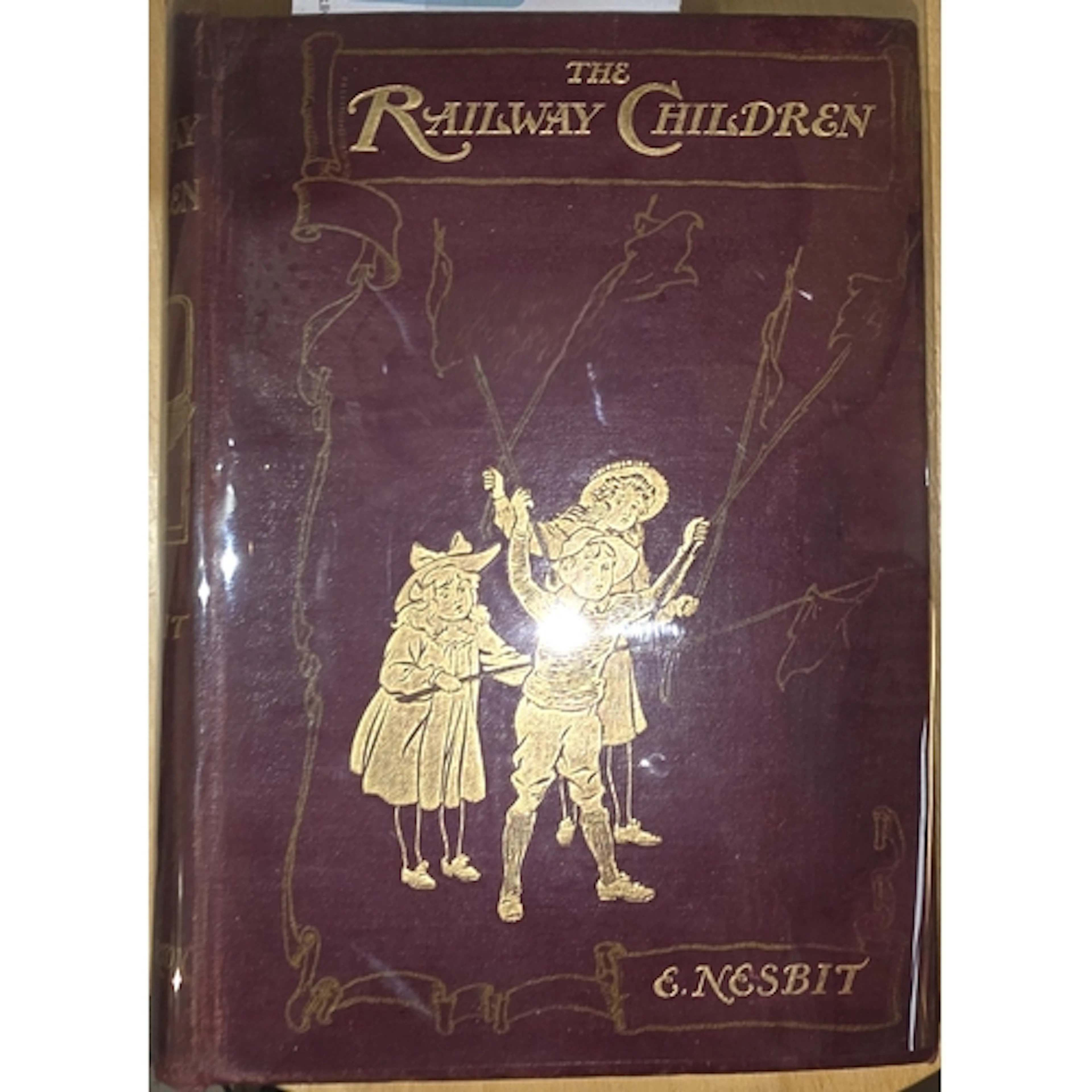 E. Nesbit, 'The Railway Children', first edition 1906, red c...