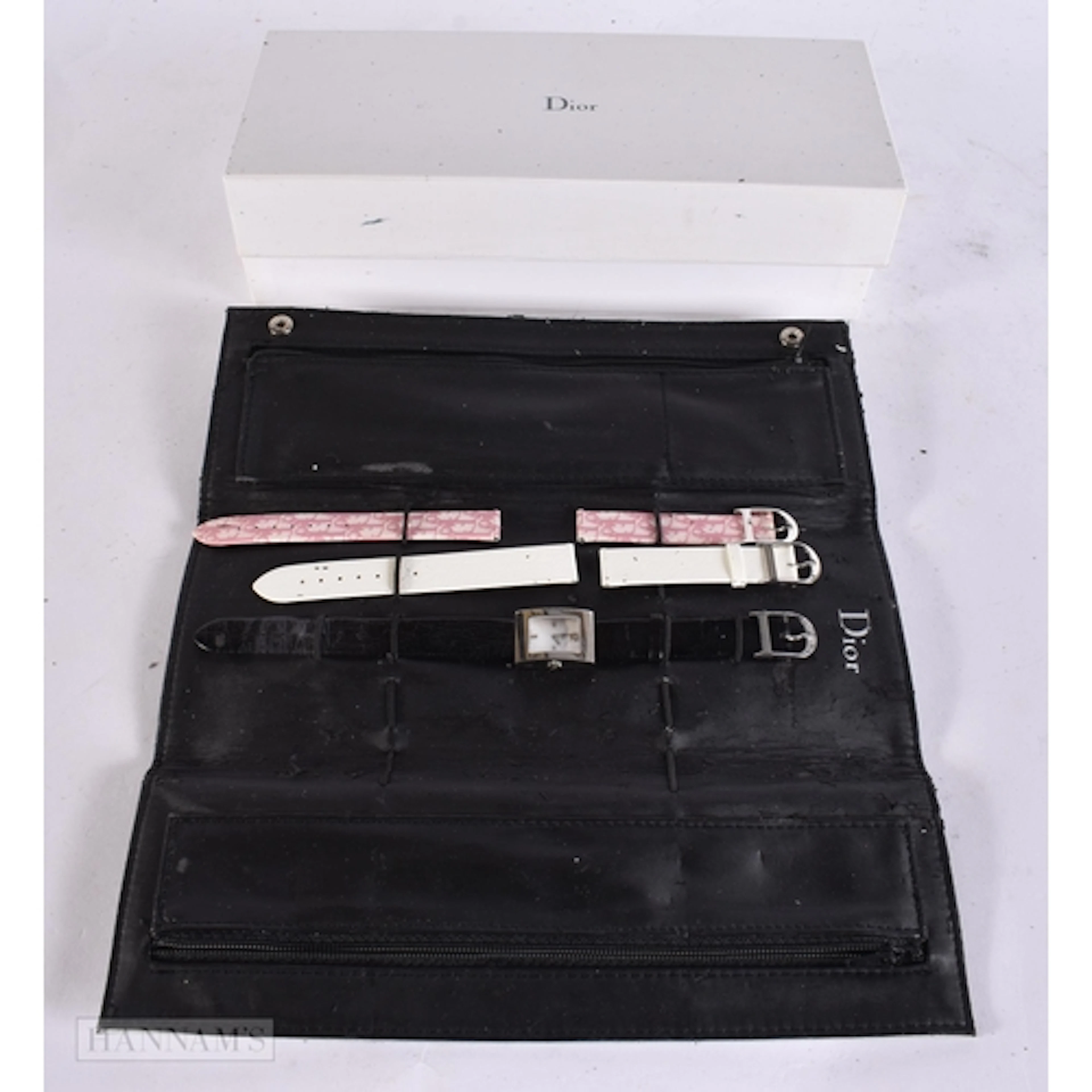 Dior Quartz Watch Working With Box & Interchangeable Strap. ...