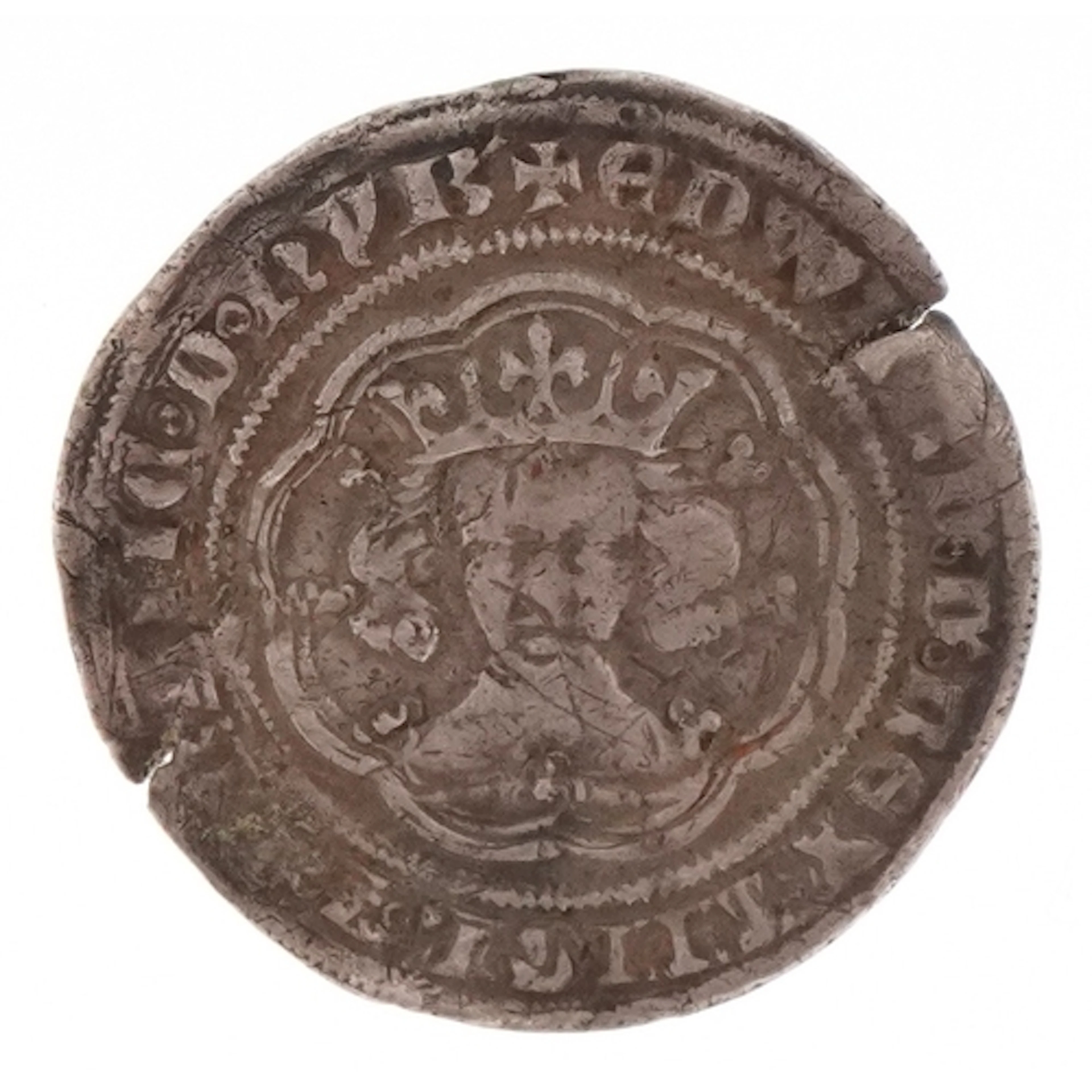 Edward III (1327-1377) silver groat, issue and period unknow...