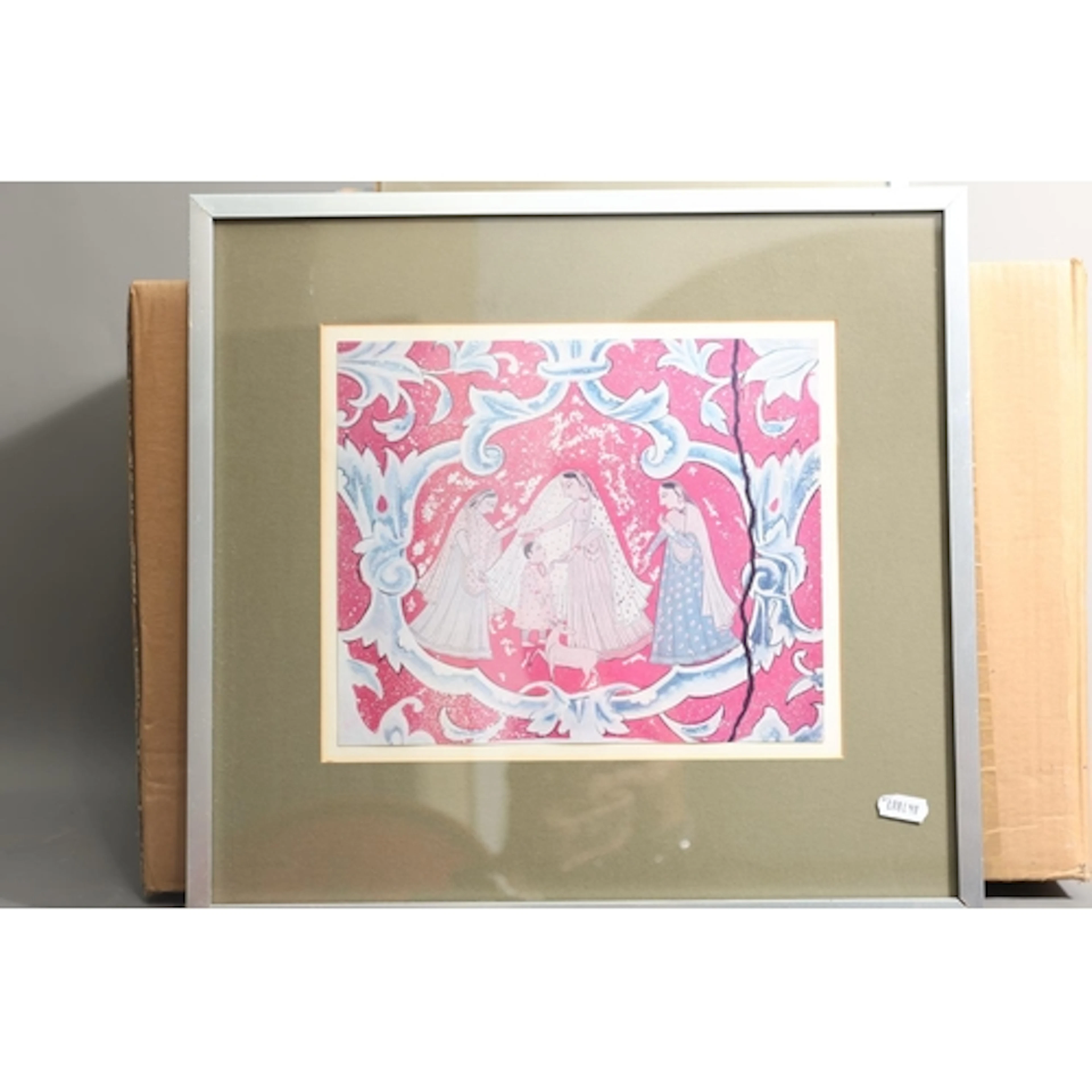 Group of 10 Indian prints and a folio titled 'Lalit Kala Aka...