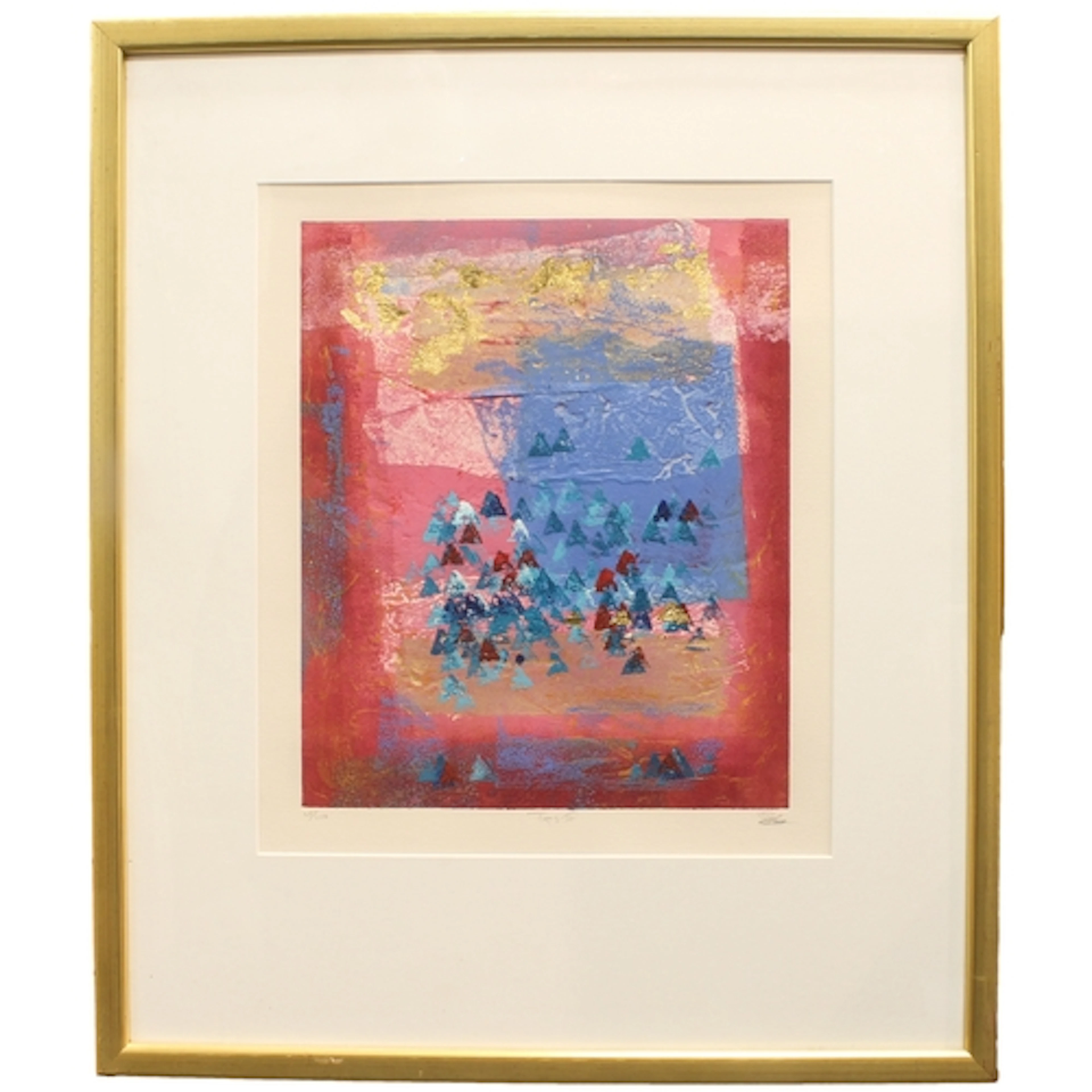 Judith Quiney 'Topaz II' limited edition print (45/250), s...