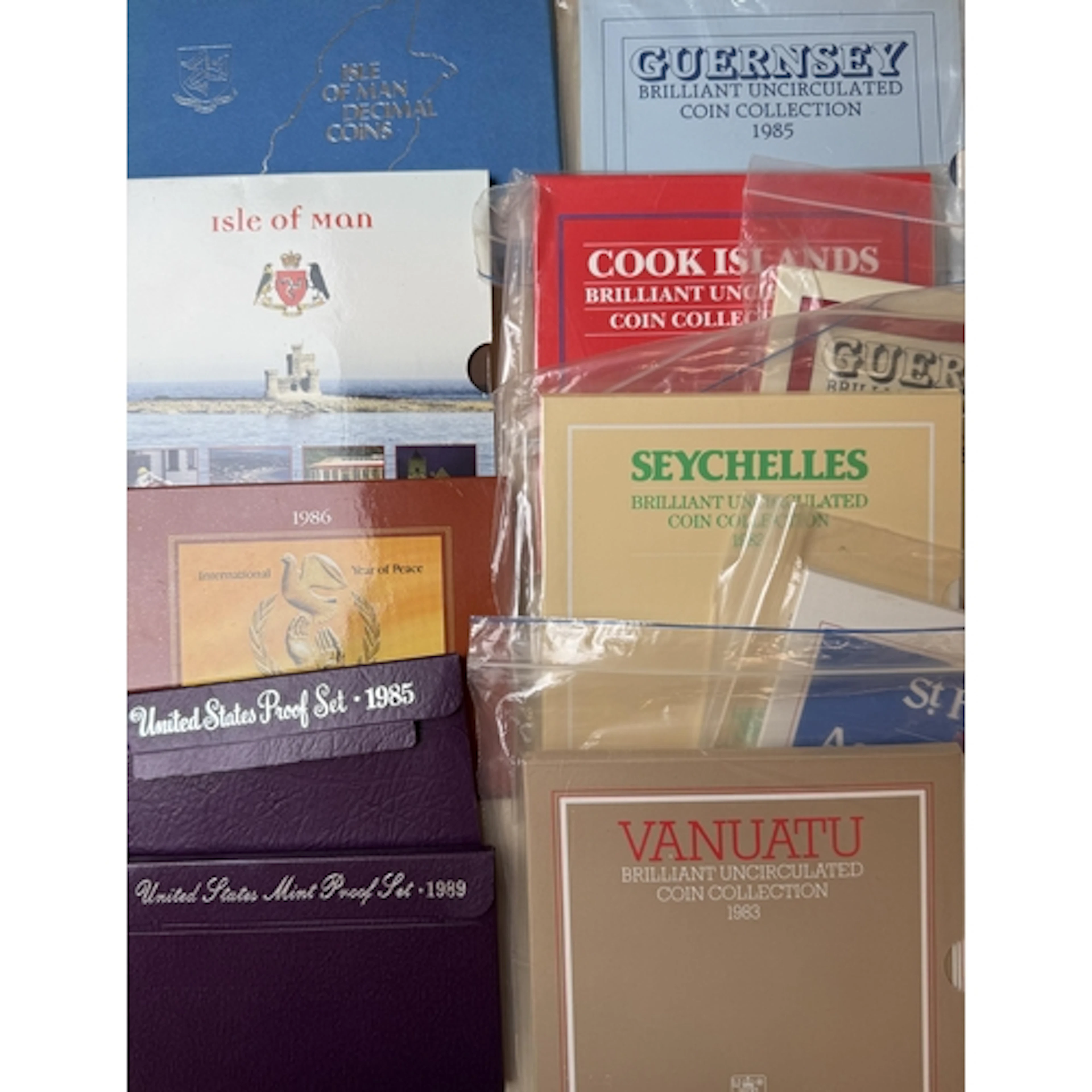 A collection of twenty-five World Brilliant Uncirculated and...
