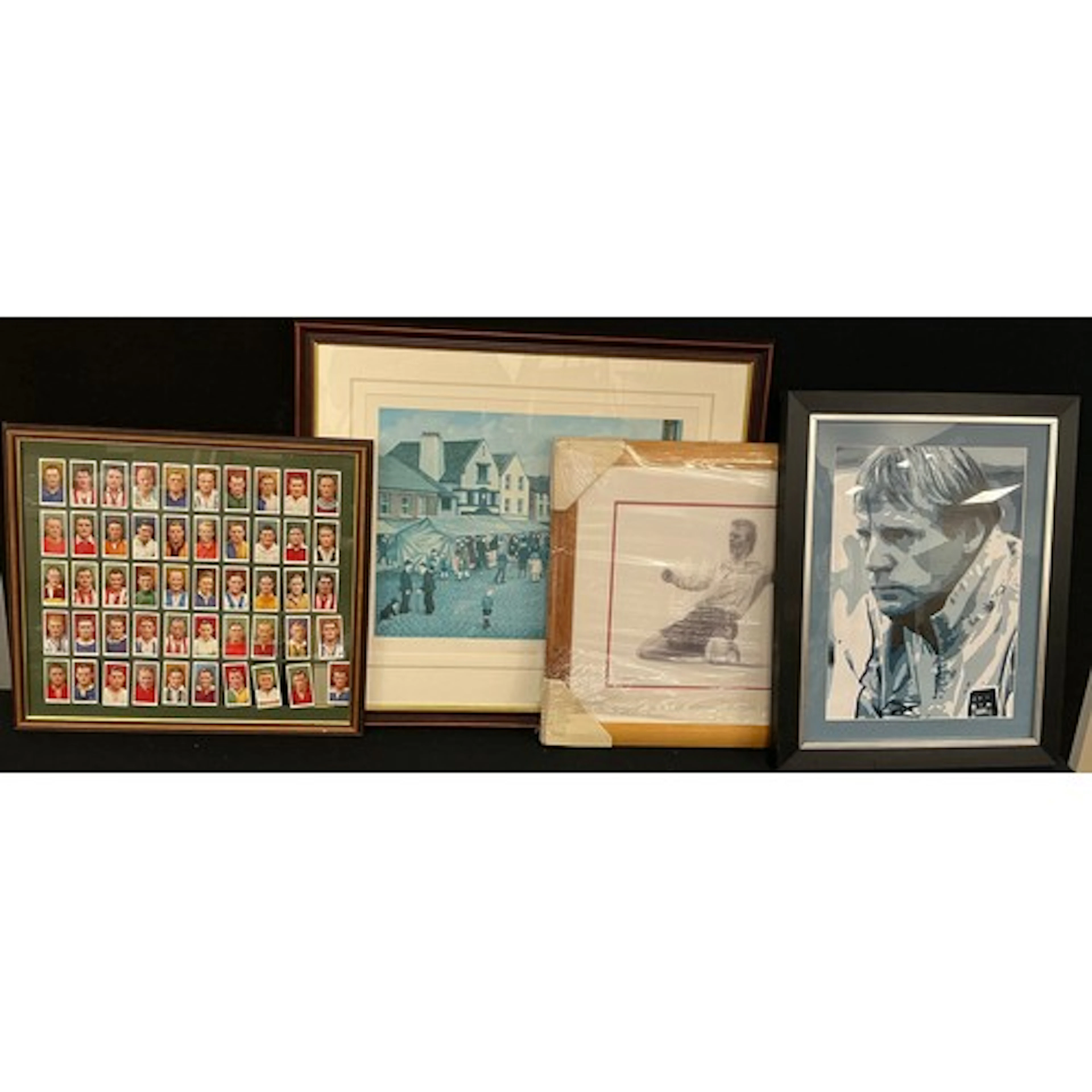Marty Kane - limited edition print, David Beckham, England C...