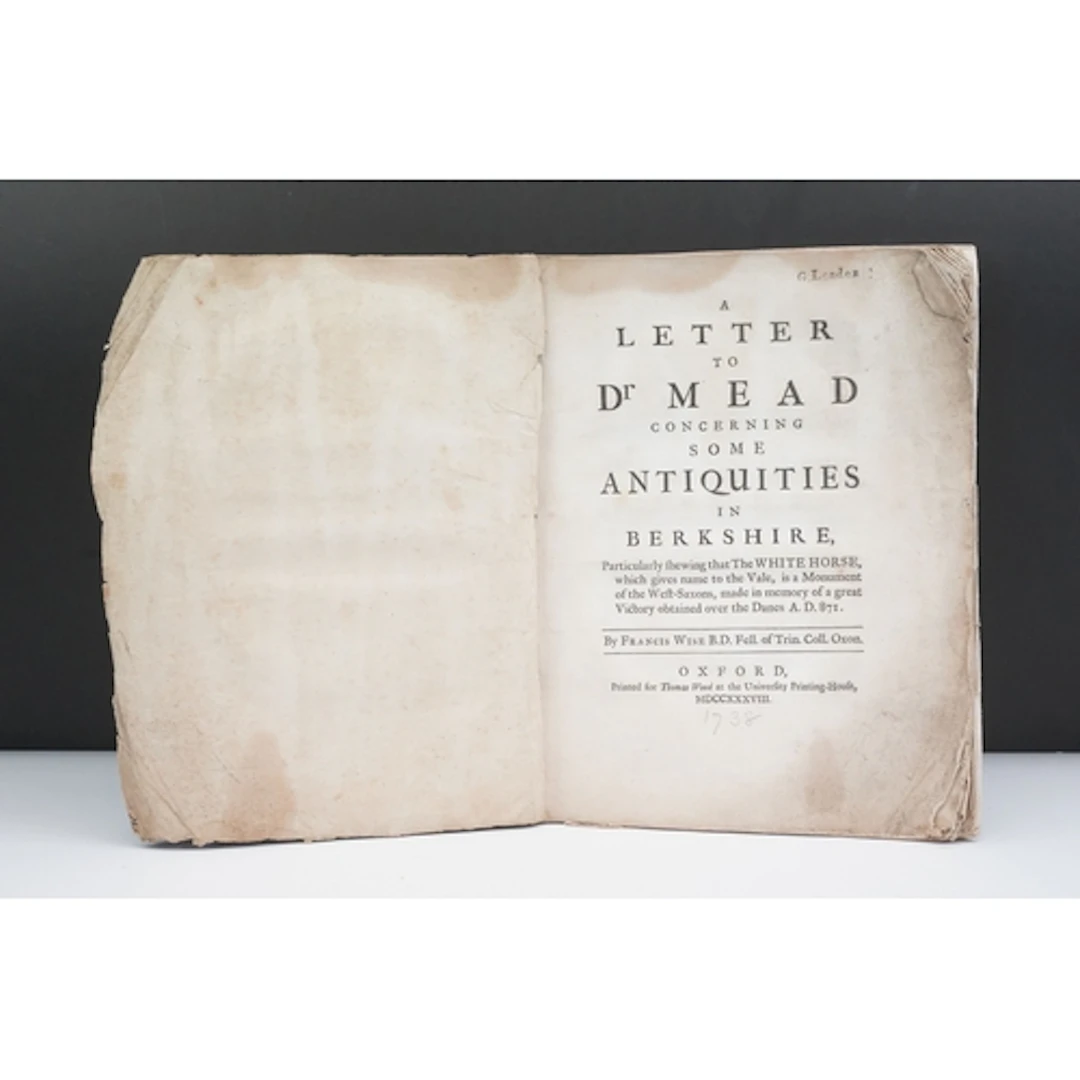 'A Letter to Dr Mead Concerning Some Antiquities in Berkshir...