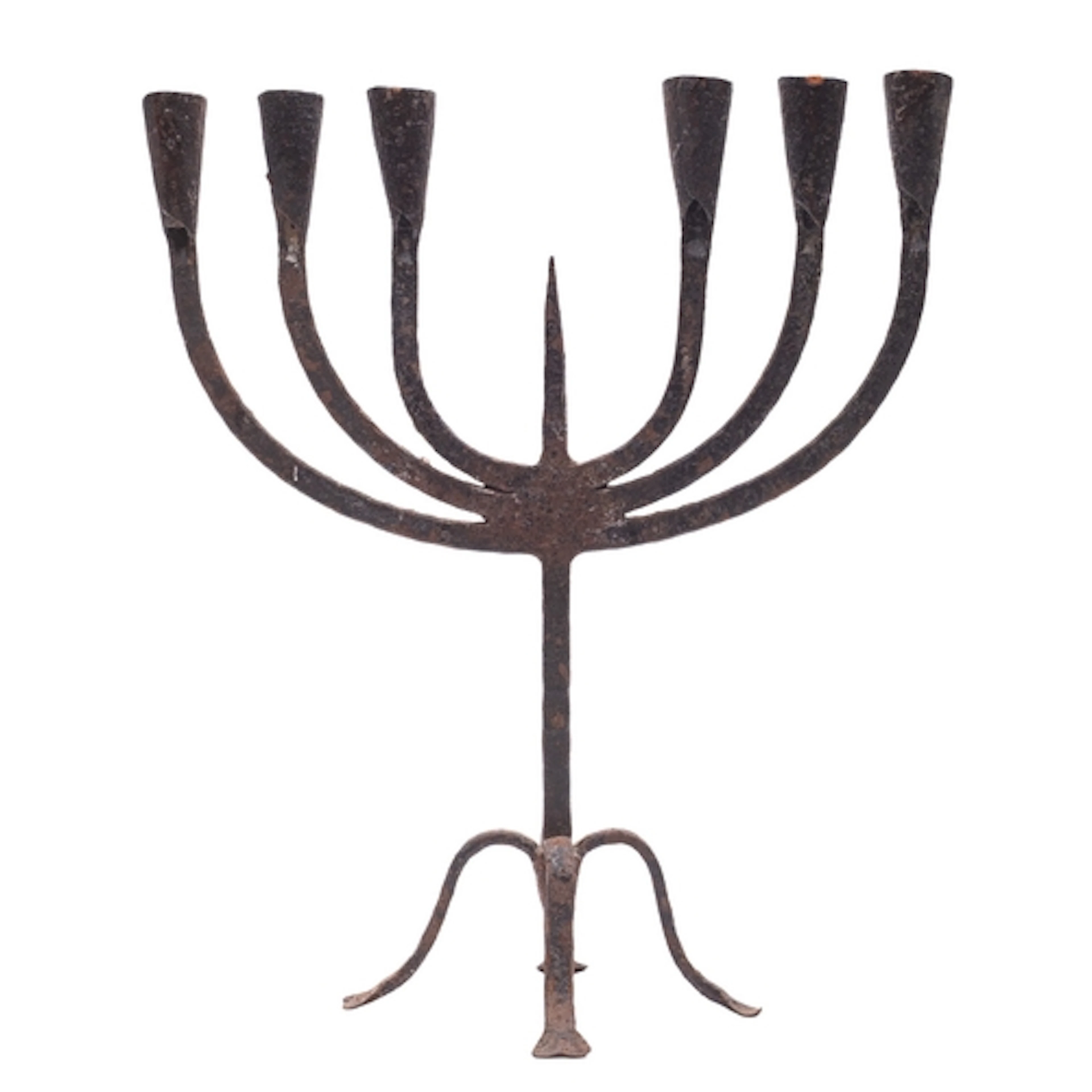 A Victorian brass columnar table oil lamp, late19th century ...