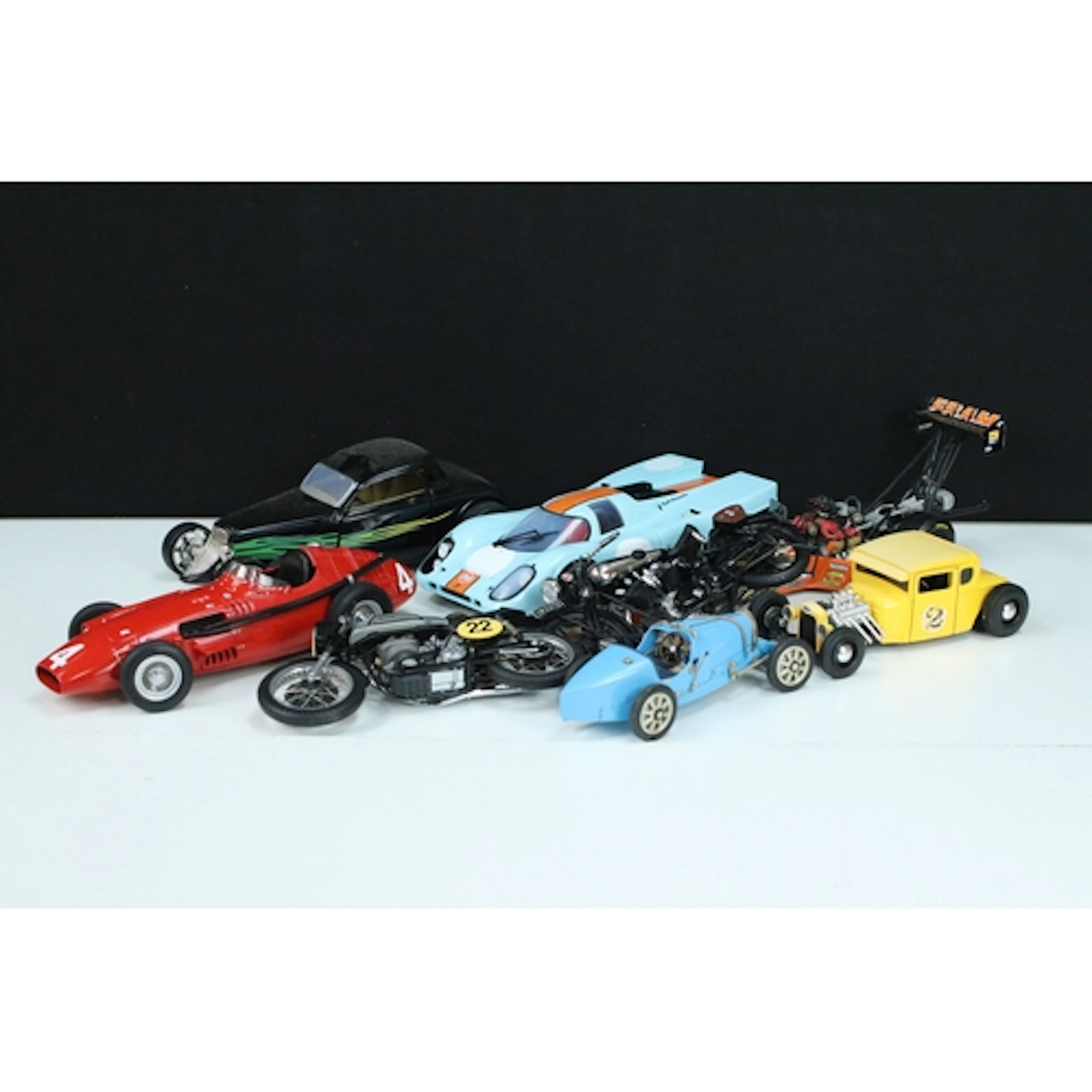 Eight large scale diecast models to include CMR Classic Mode...