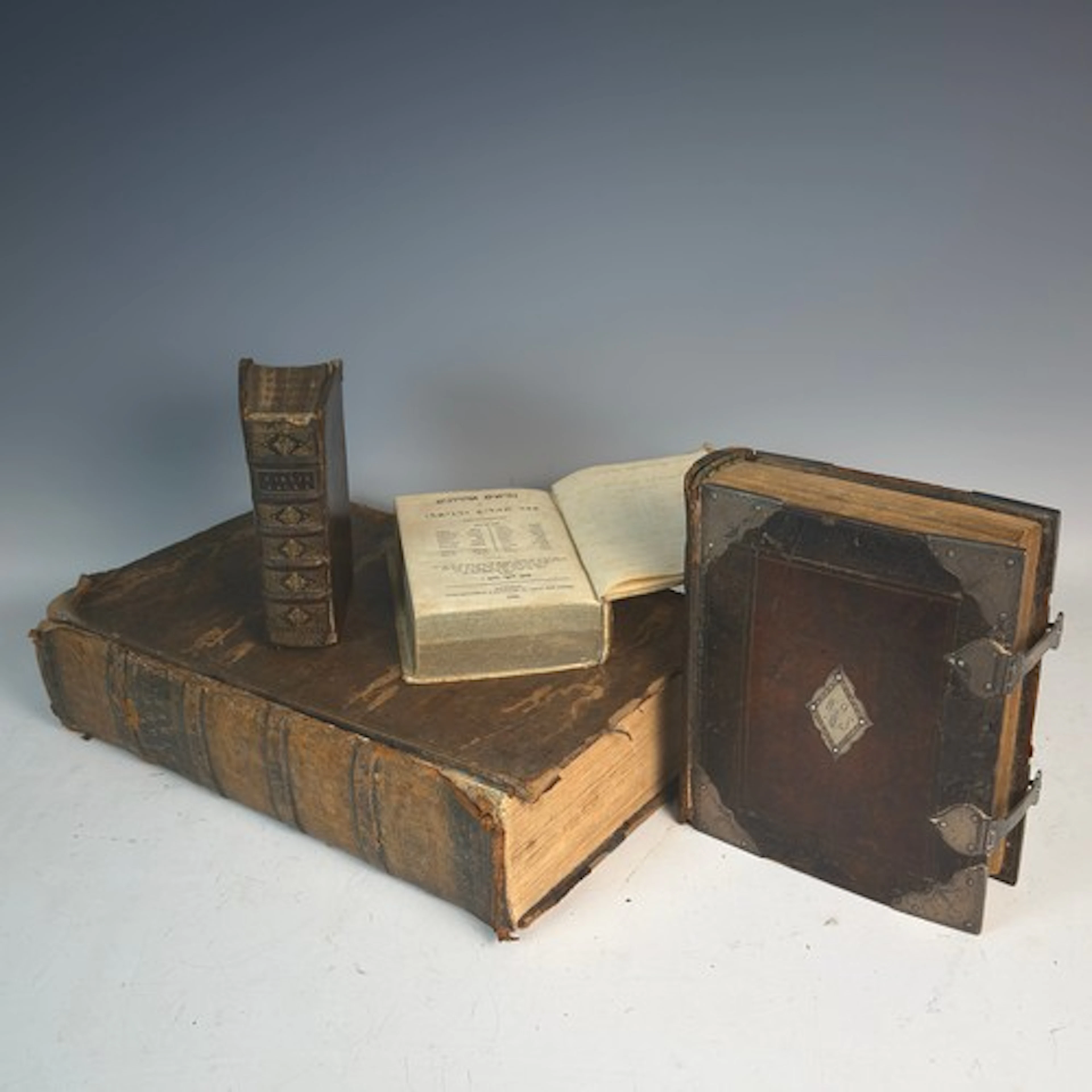 The Holy Bible; ''Biblia Sacra'' Latin 1691, Lugduni, with F...