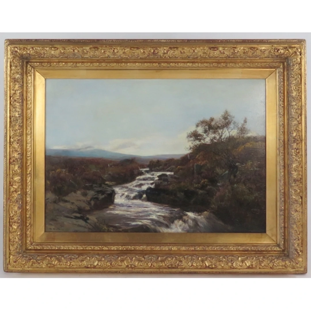 John White RI ROI RBA (British 1851 - 1933) 'Down from the H...