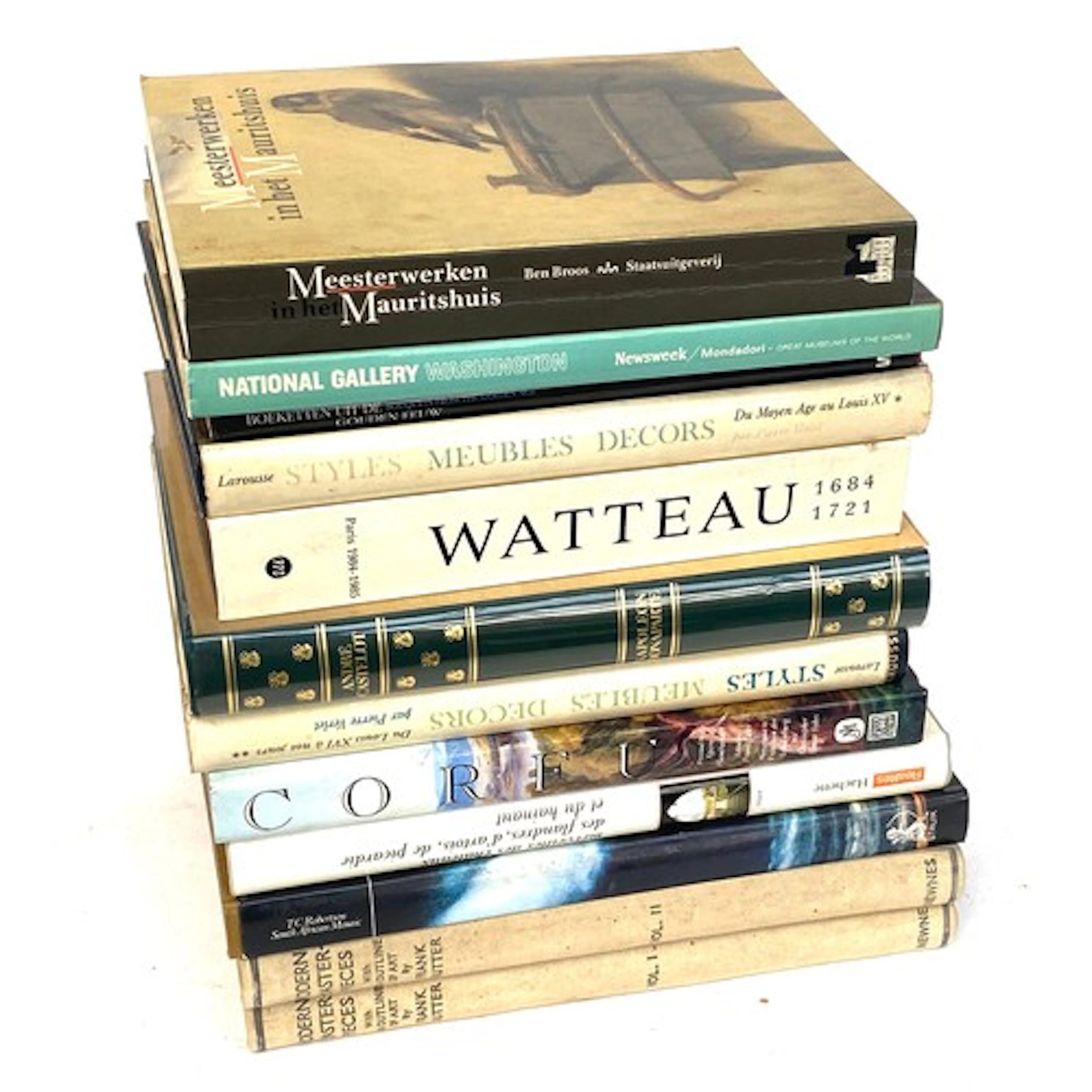 BOOKS, ART etc. Inc. WATTEAU and others.