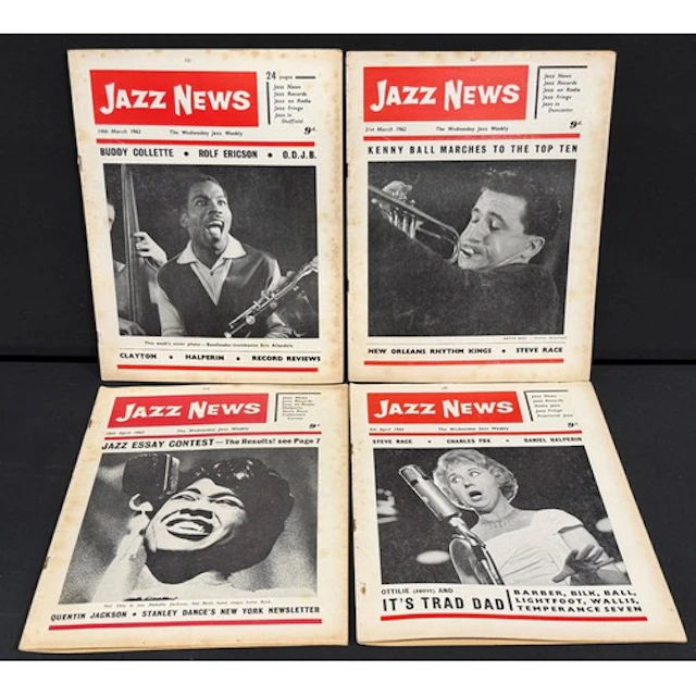 Memorabilia - The Rolling Stones - 4 copies of Jazz news fro...
