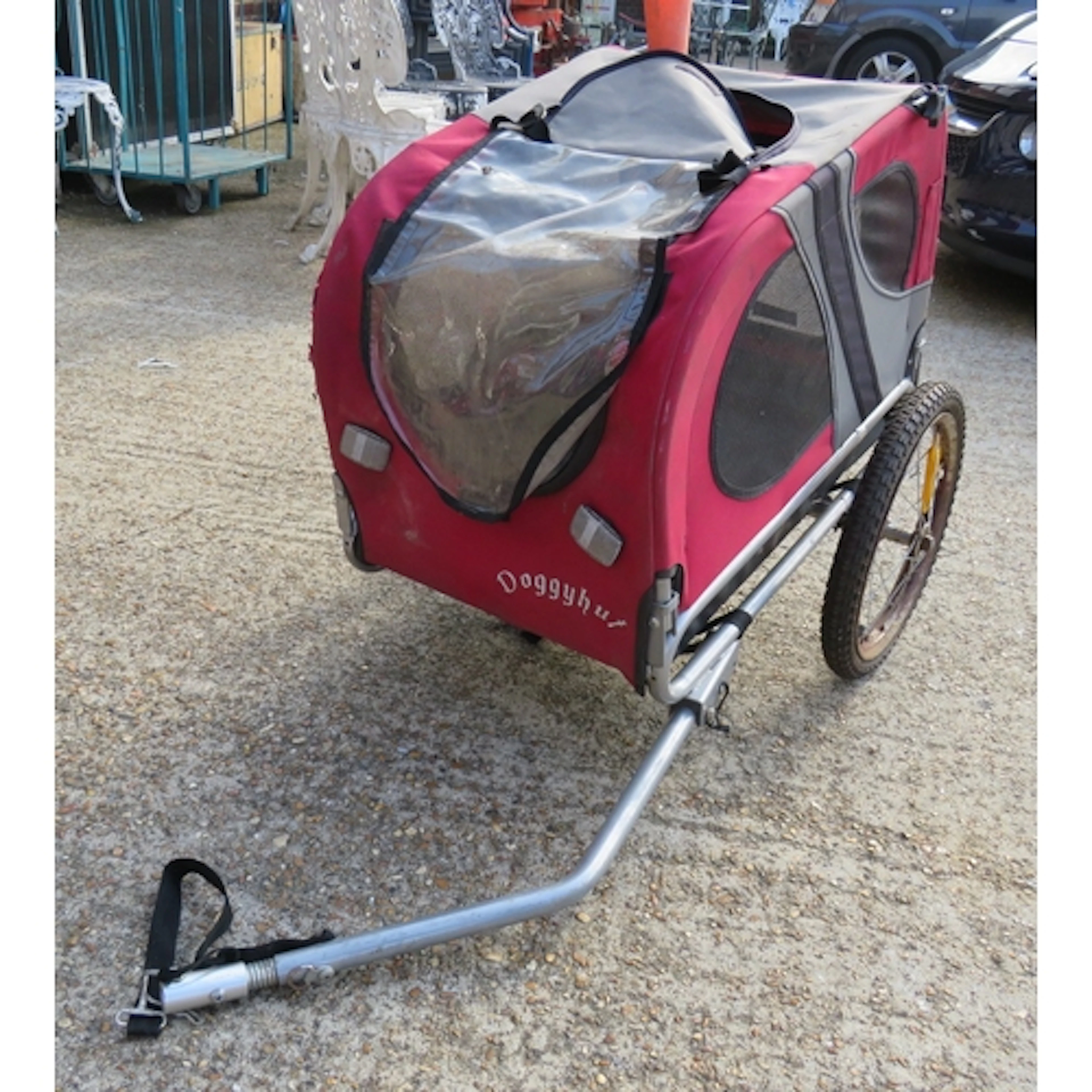 Doggy Hut Wheeled Pet Transporter for Bicycle A/f 6114d