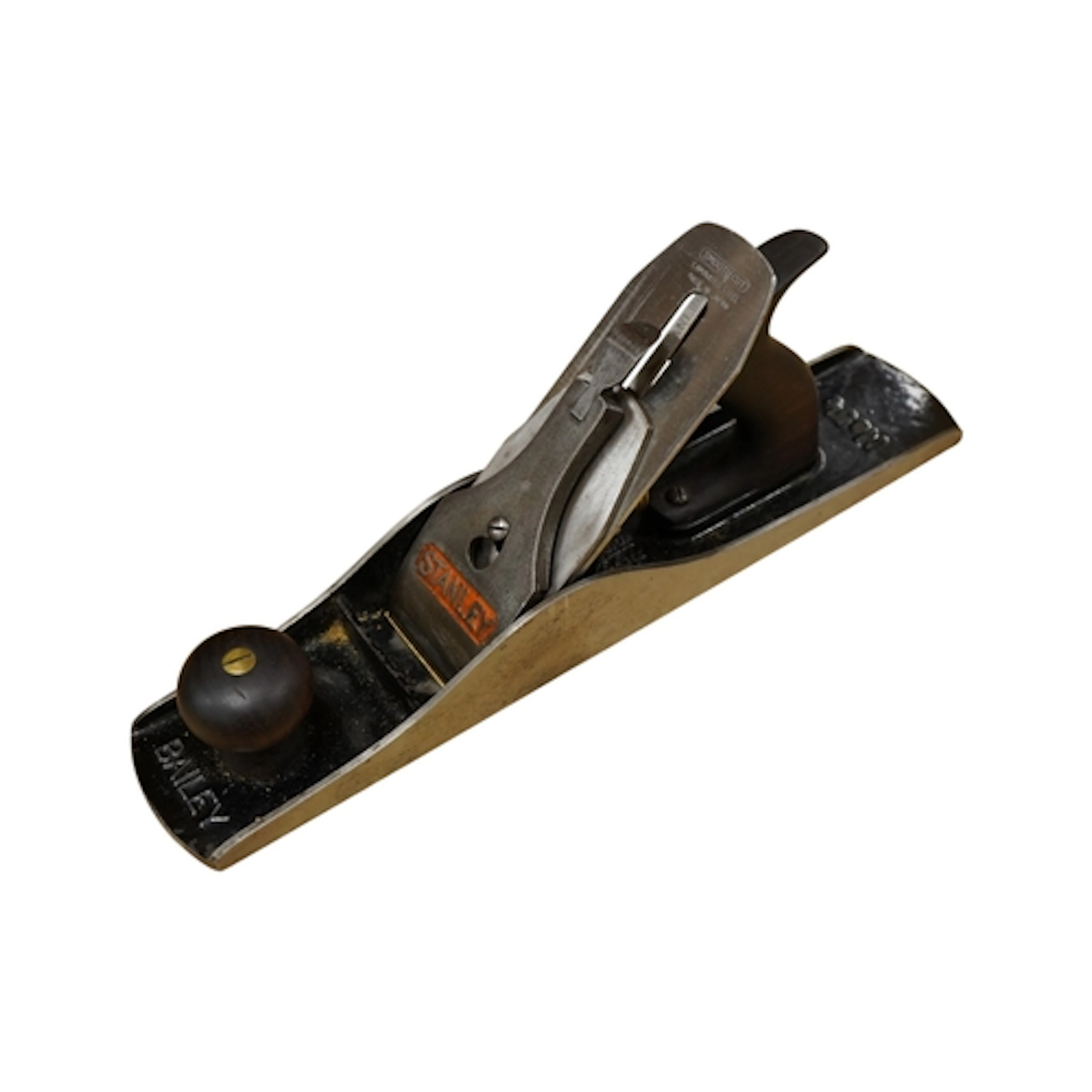 A Stanley Bailey No.5 1/2 jack plane with plane sock