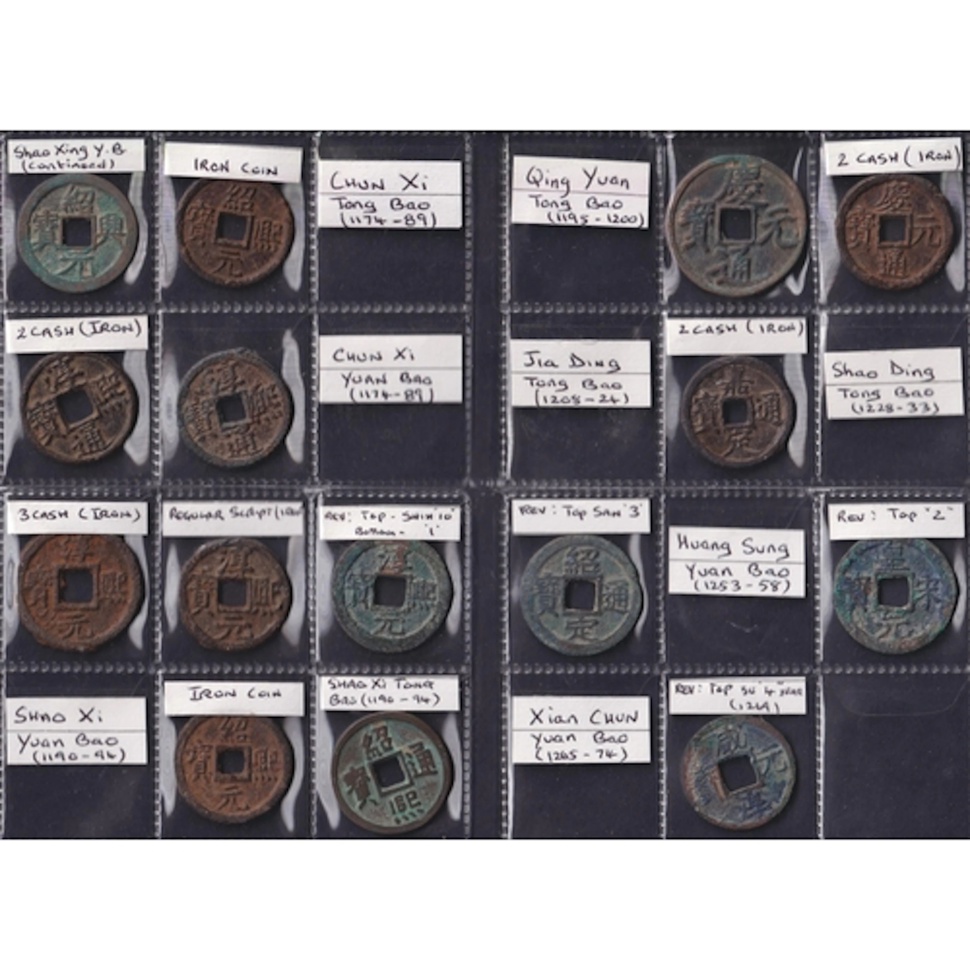 Southern Song & Ming 2/3 Cash Coins - a group of x31 2 and ...