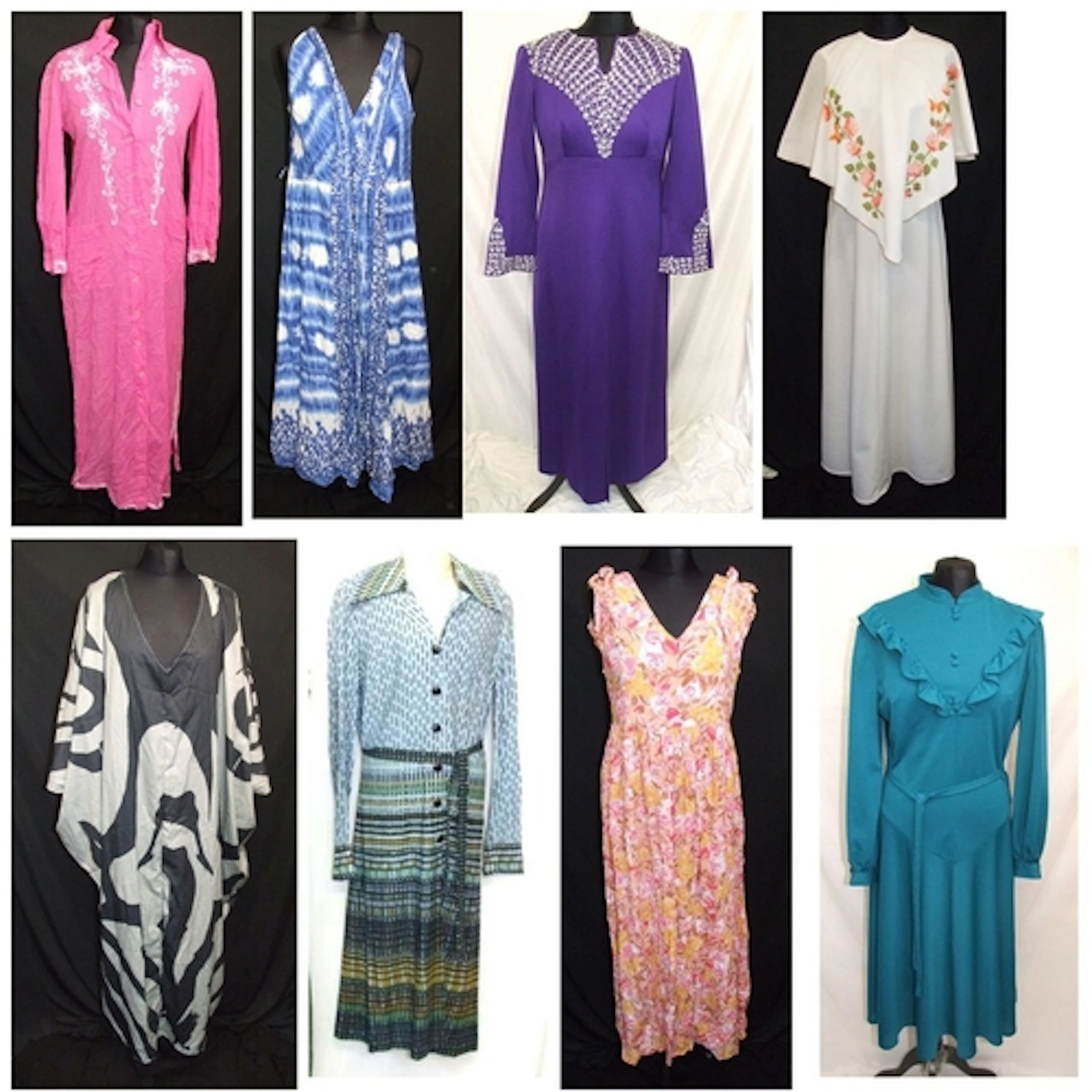 Ladies Vintage & Other Dresses: Casual & Co. blue sundress s...